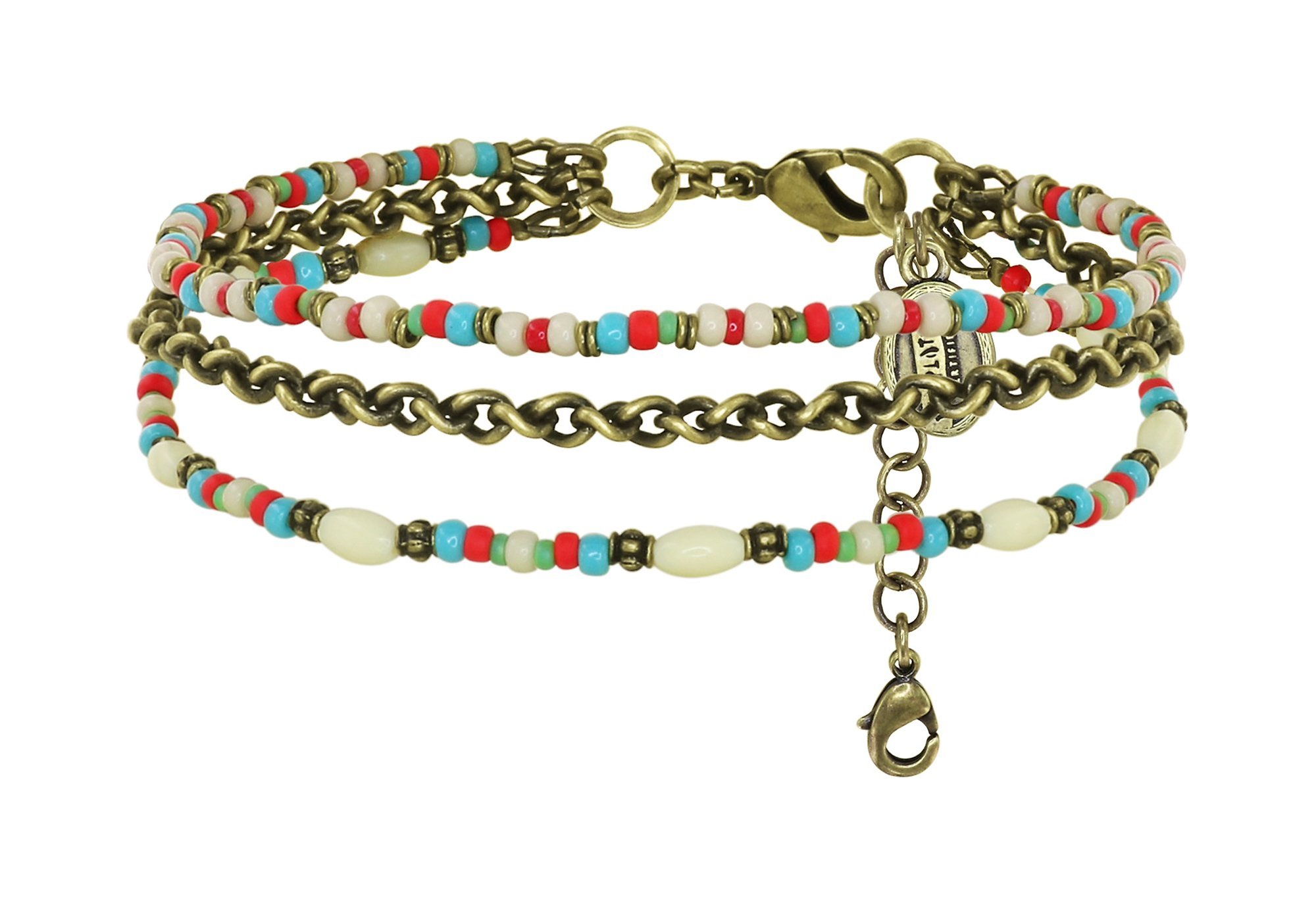 Bild für Fußkettchen African Kiss Multi  