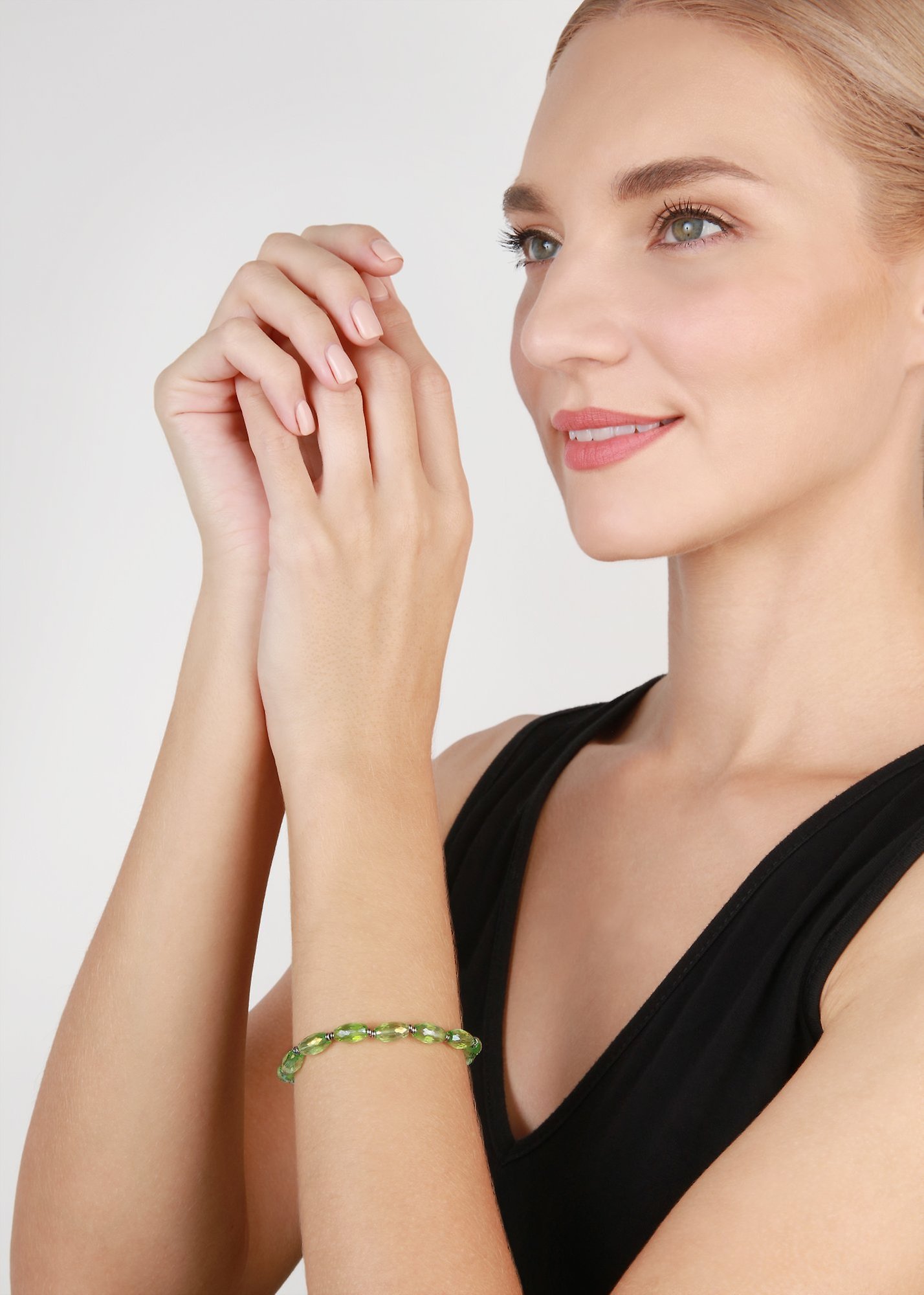 image for Bracelet Elastic Petit Glamour d´Afrique Green  