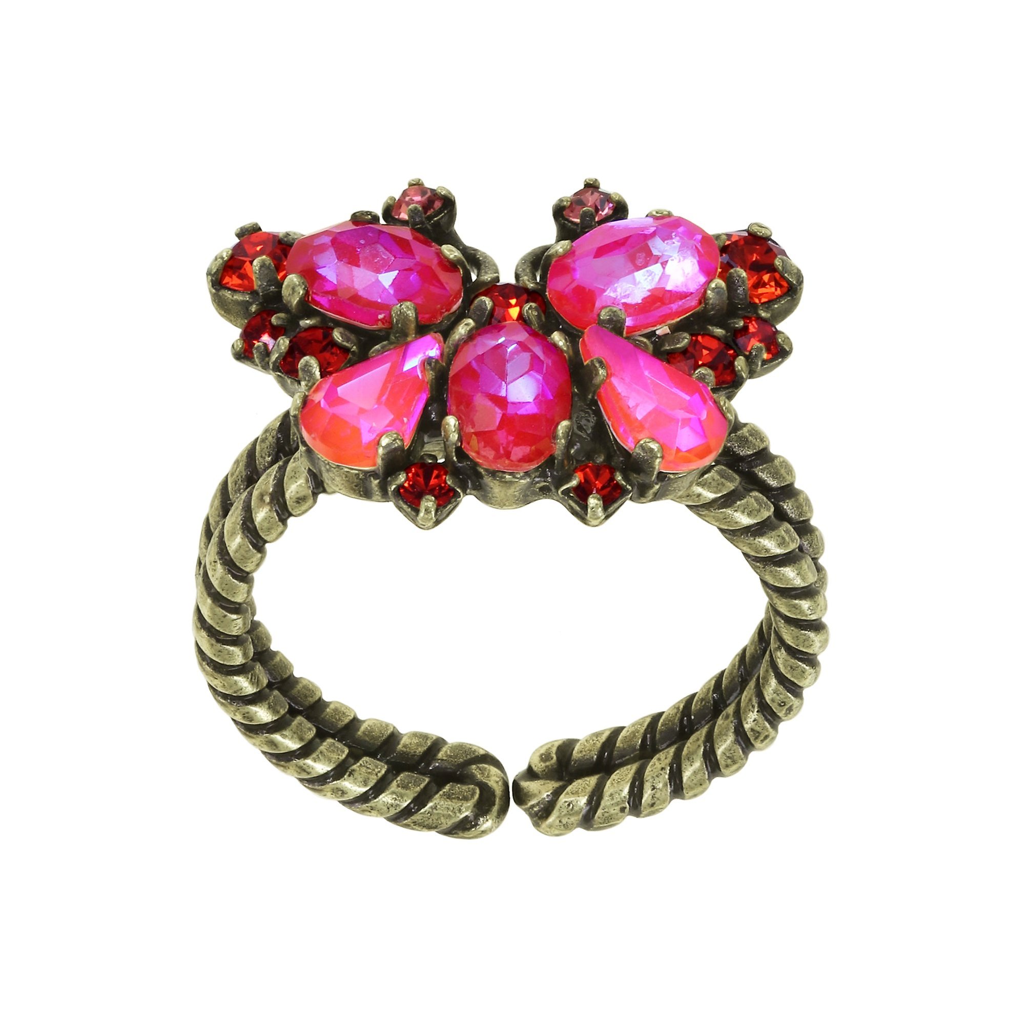 image pour Anneau Butterfly Dance Rouge  size S