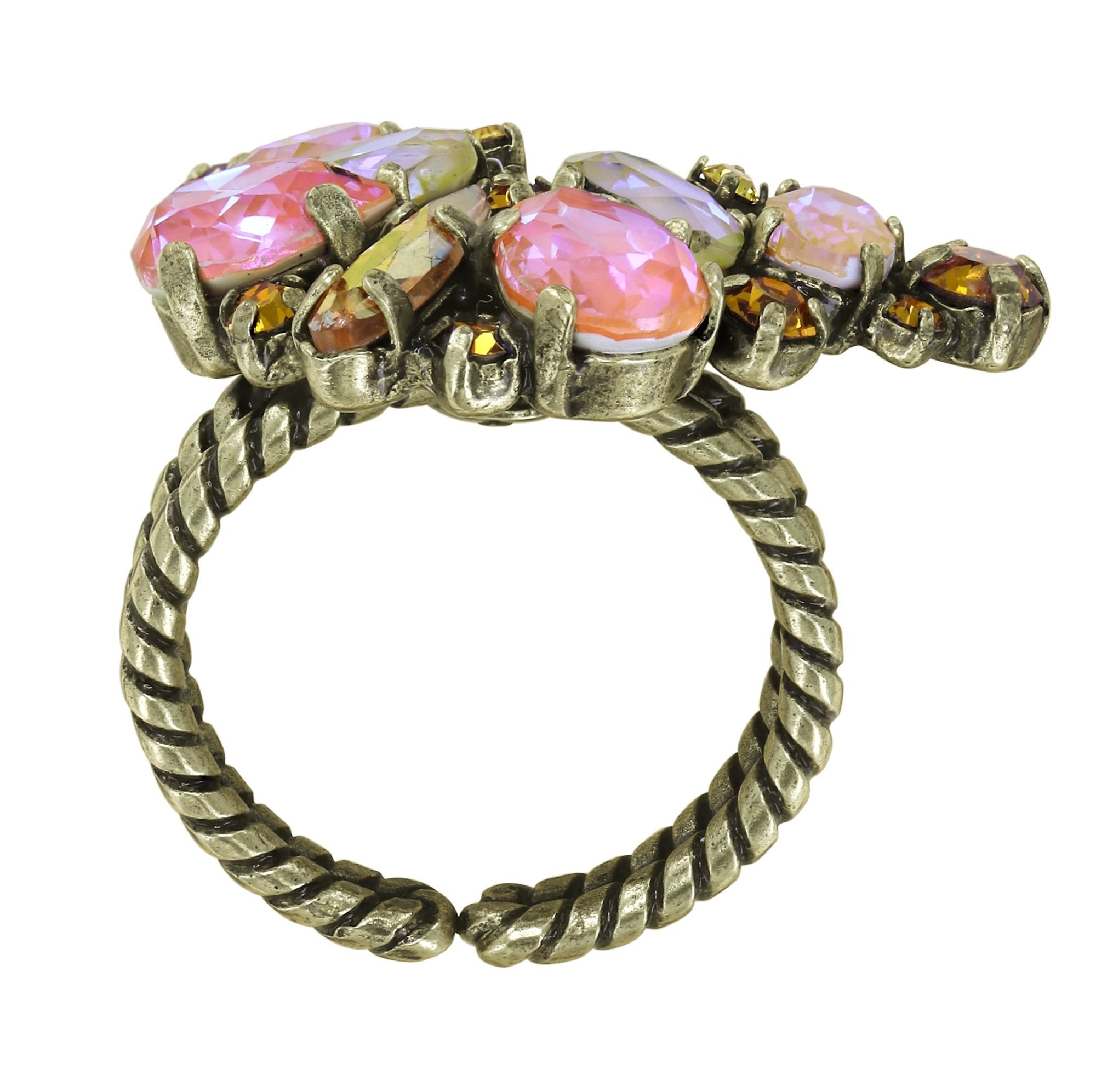 Bild für Ring Butterfly Dance Gelb / Orange  Größe M