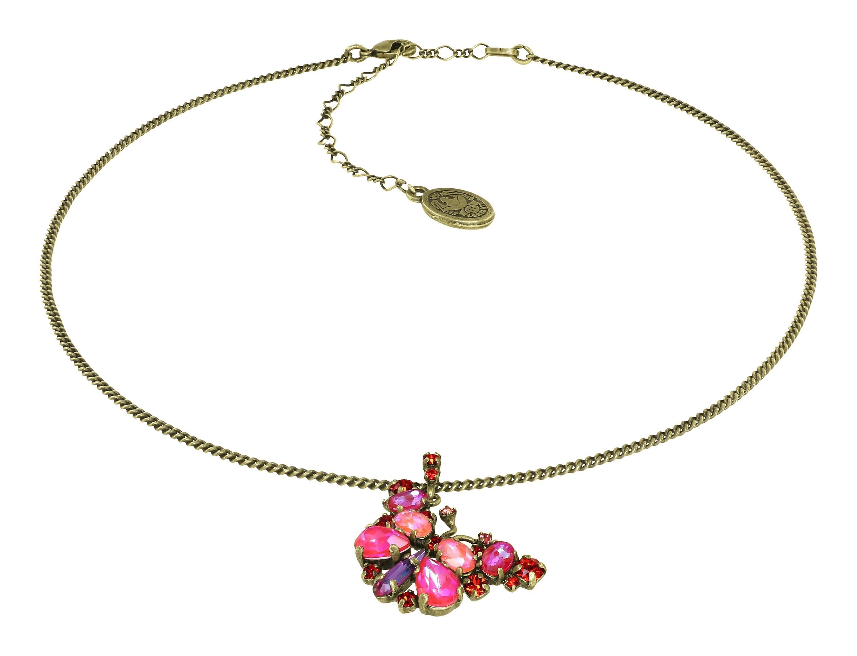 image pour Collier pendant Butterfly Dance Rouge  size M