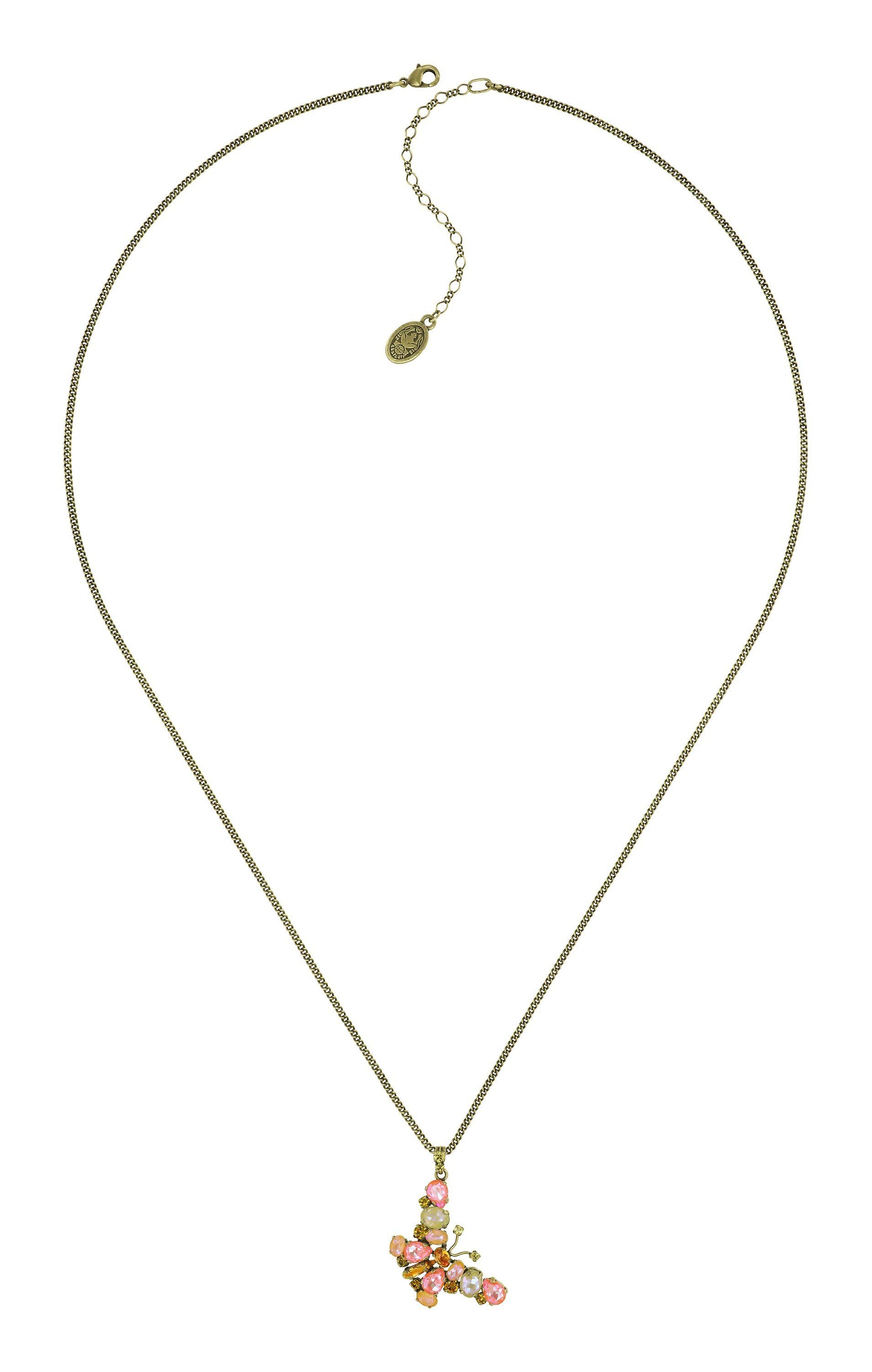 image pour Collier pendant (long) Butterfly Dance Jaune / Orange  size L