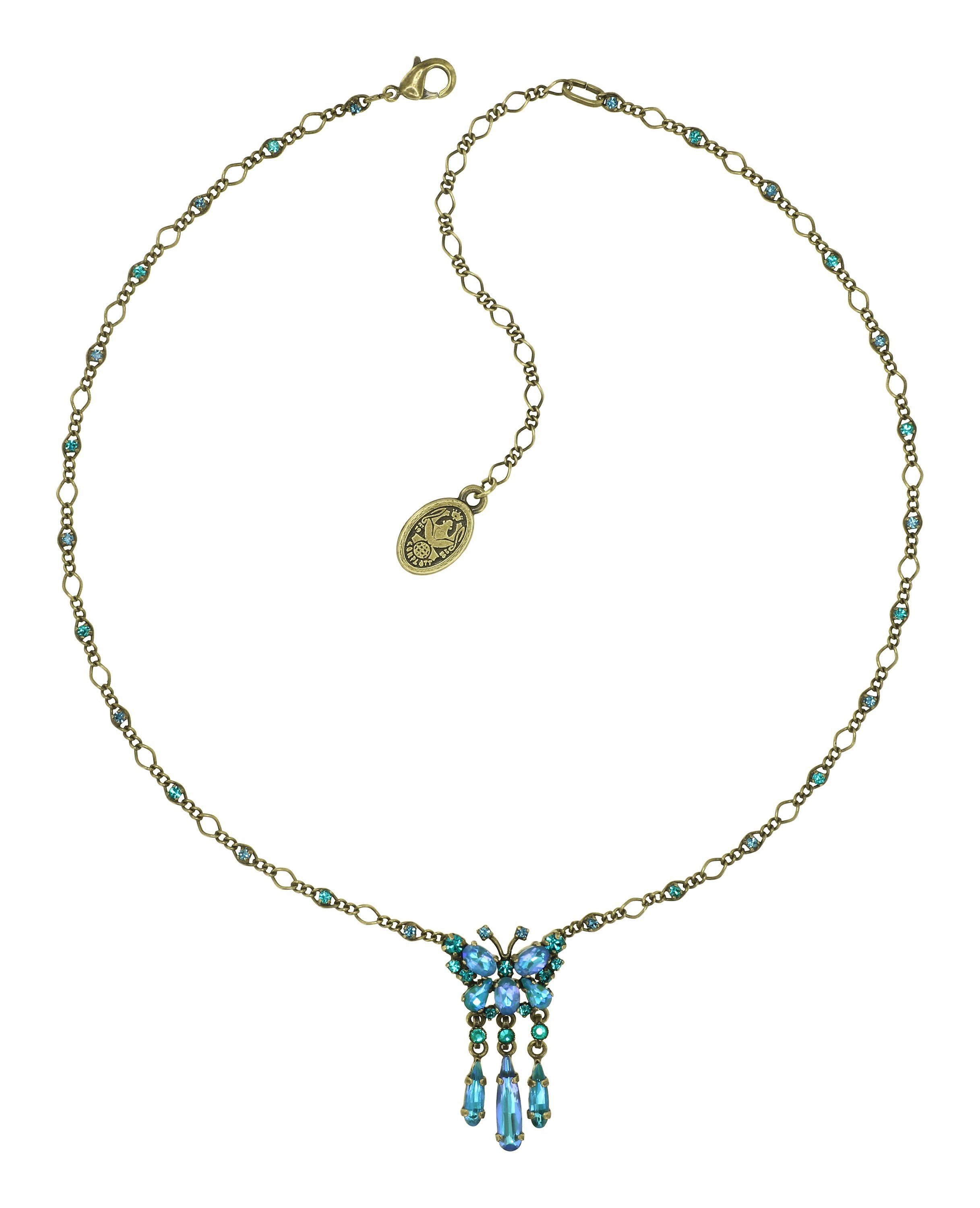 image pour Collier Butterfly Dance Bleu  size S