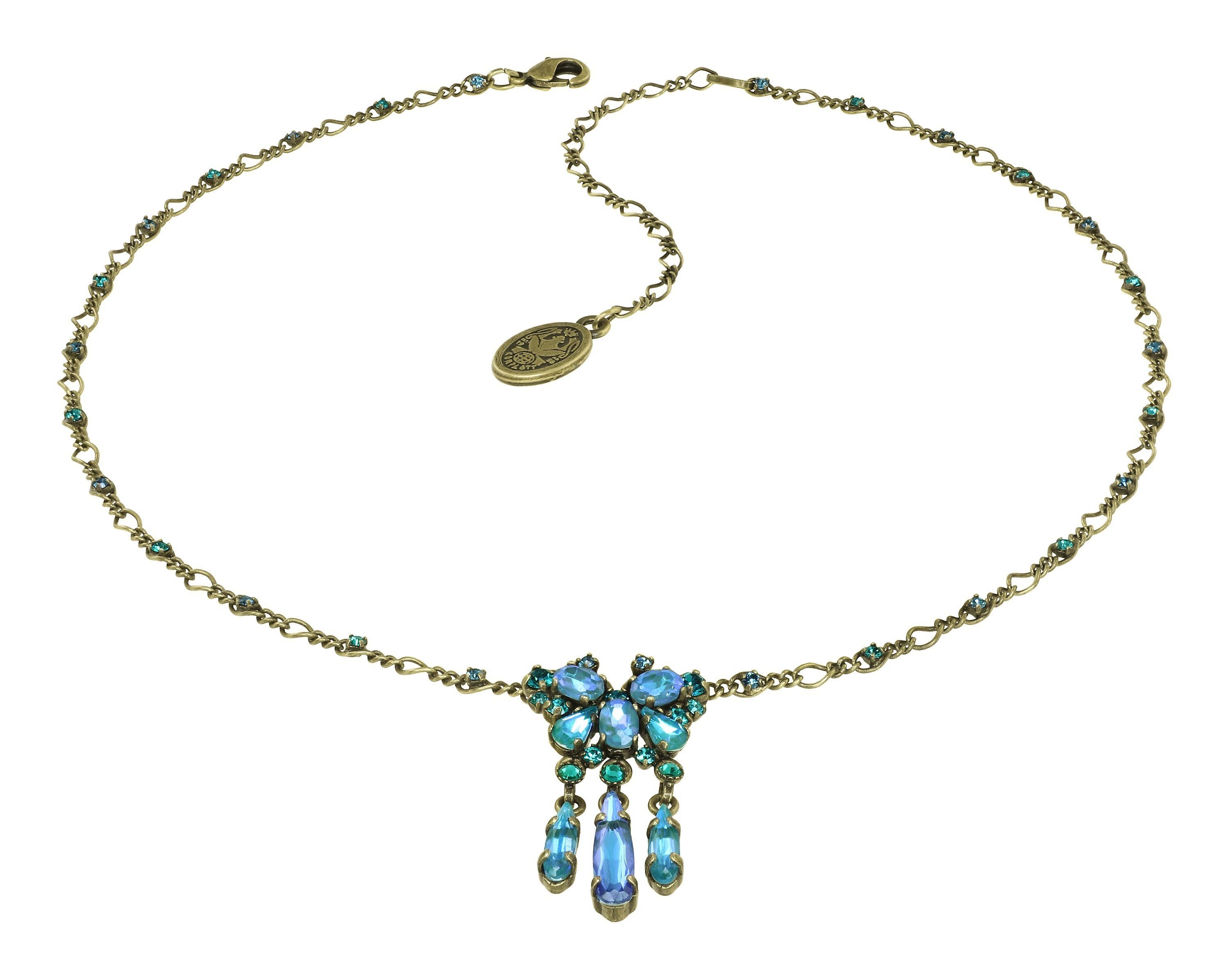 image for Necklace Butterfly Dance Blue  size S