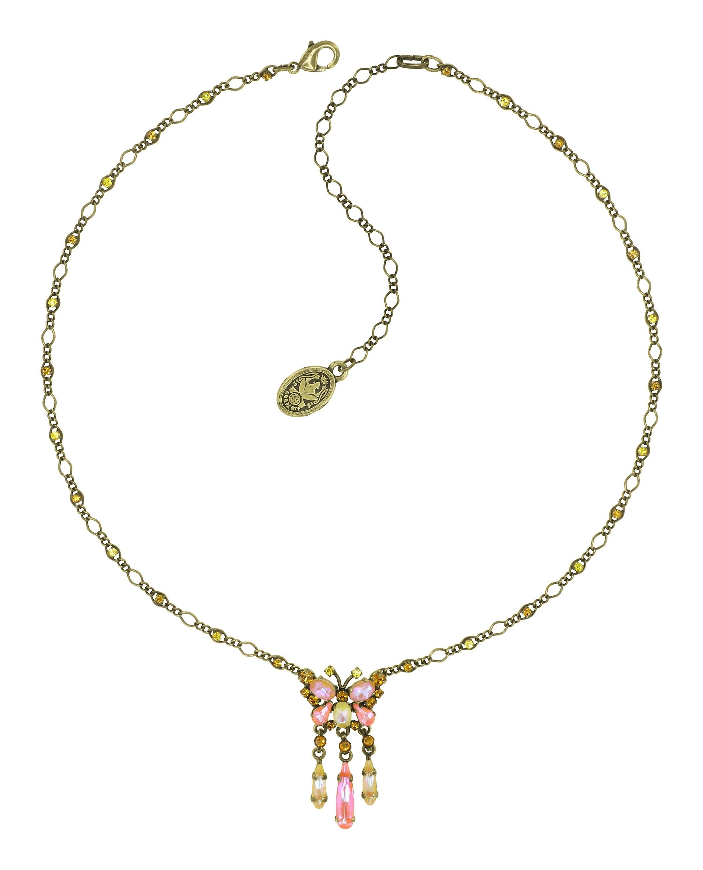 image pour Collier Butterfly Dance Jaune / Orange  size S