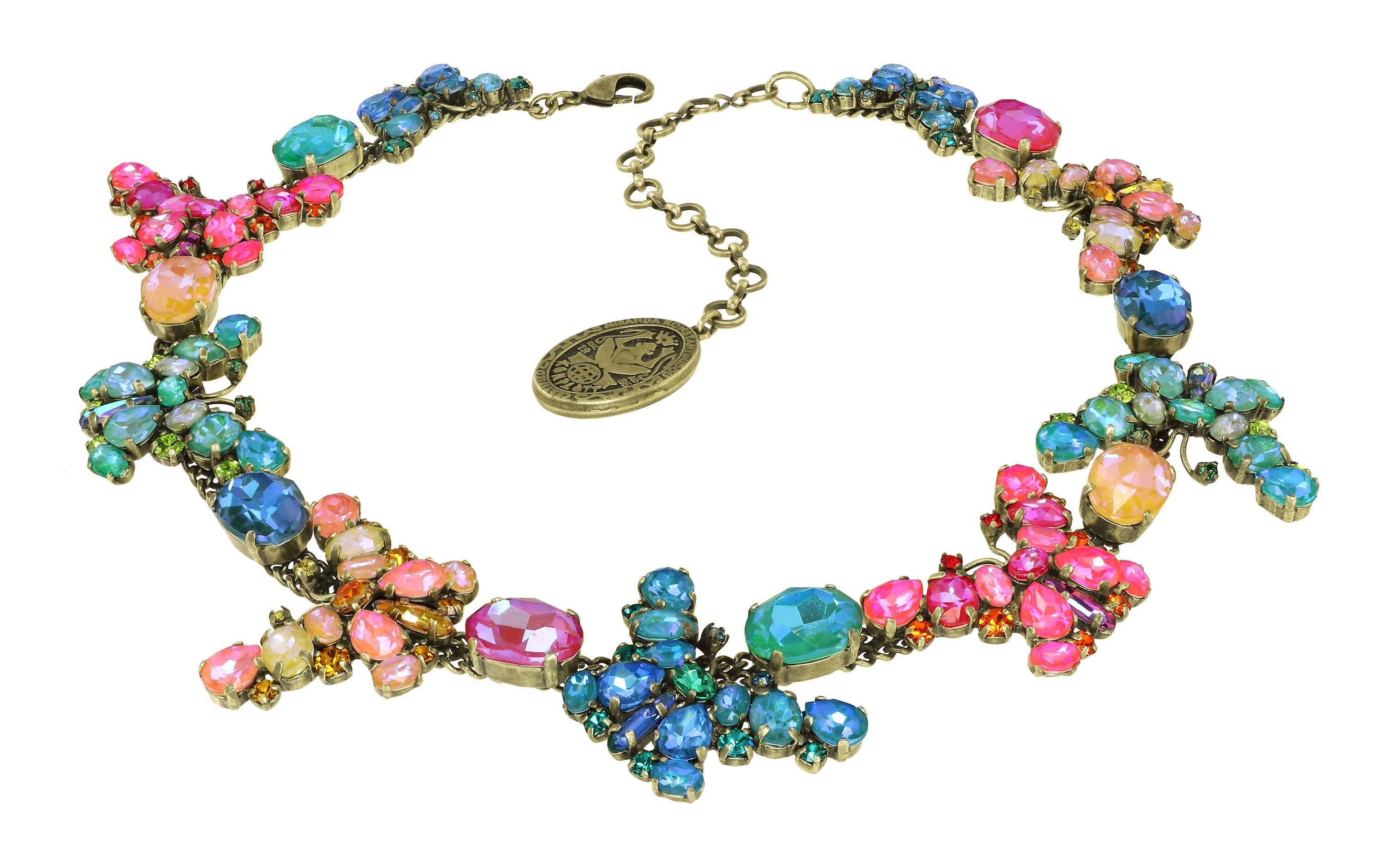 image for Necklace collier Butterfly Dance Strong Multi  size L,M