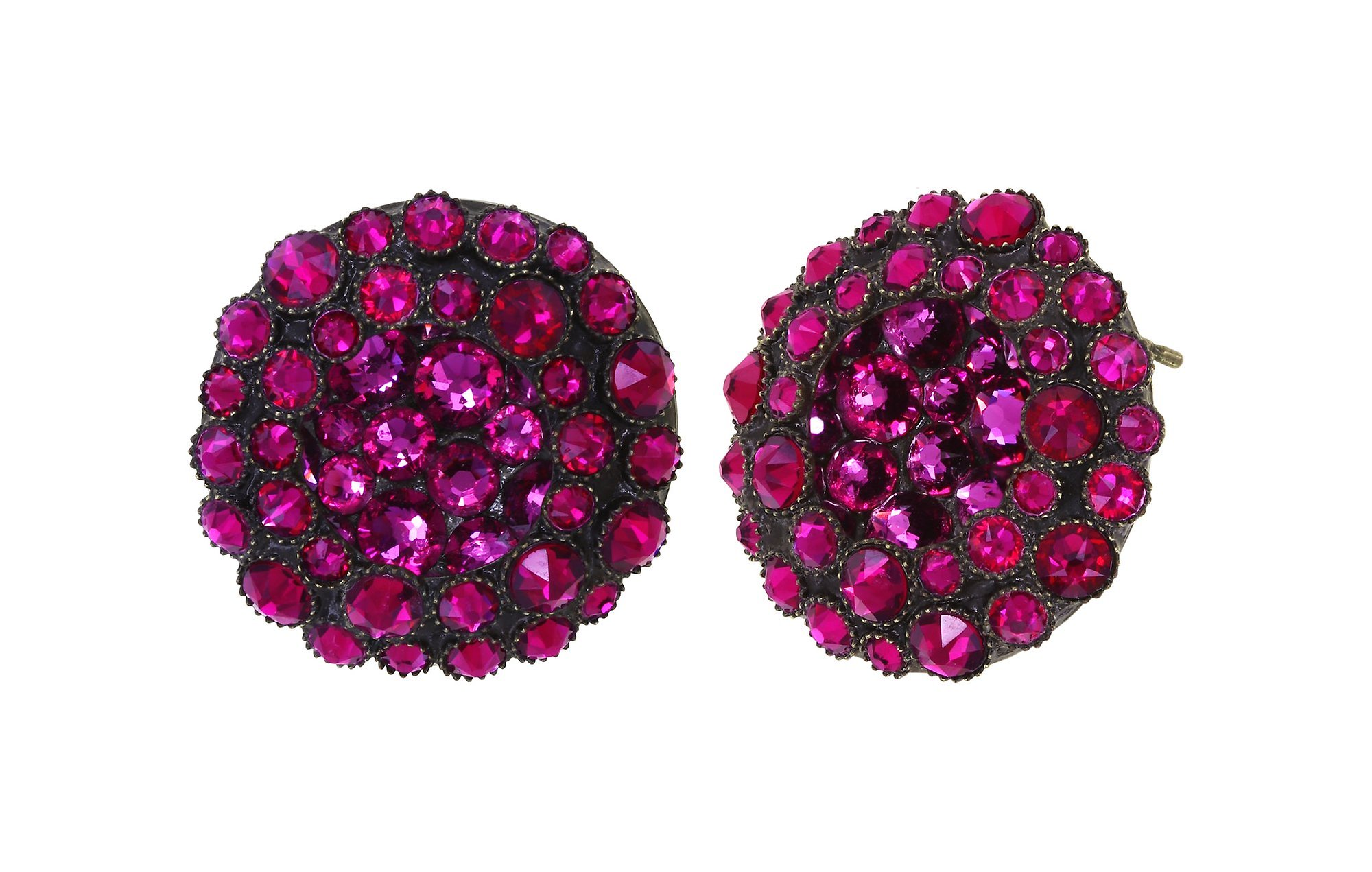image for Earring Stud Inside Out Dark Pink  size M
