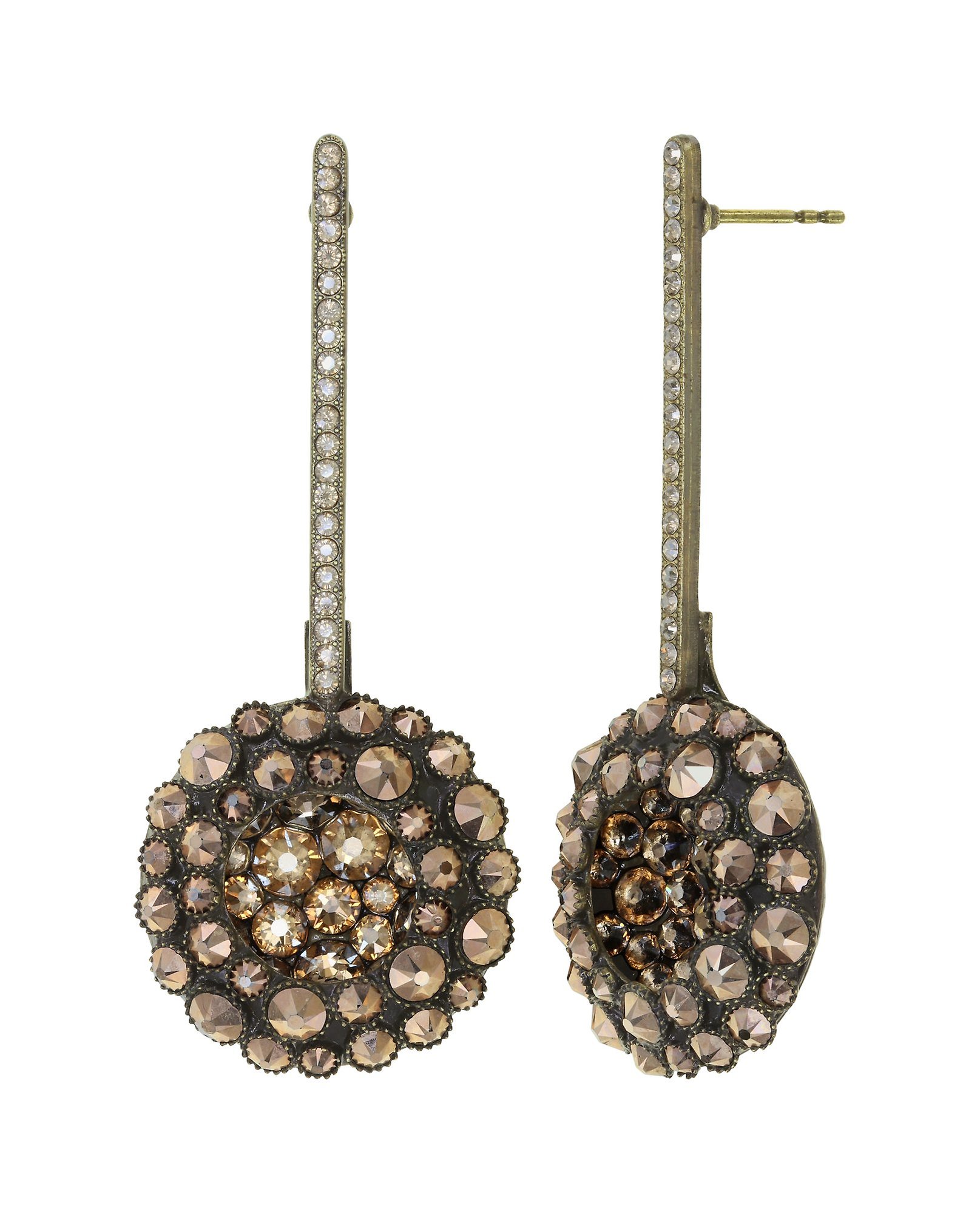 image pour Clou d'oreille pendant Inside Out Beige  size M