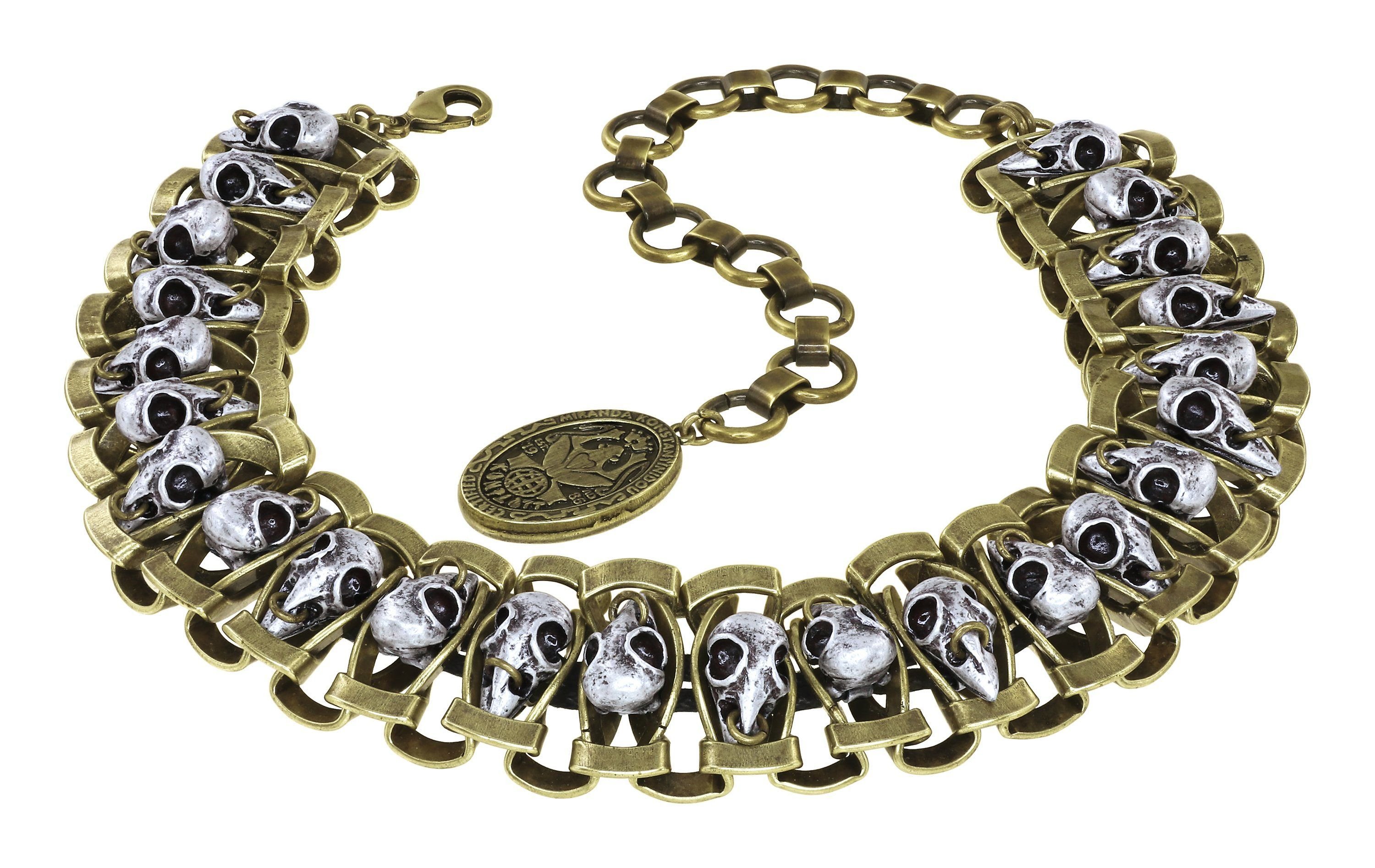 Bild für Choker Collier Spell on You Silber / Messing  