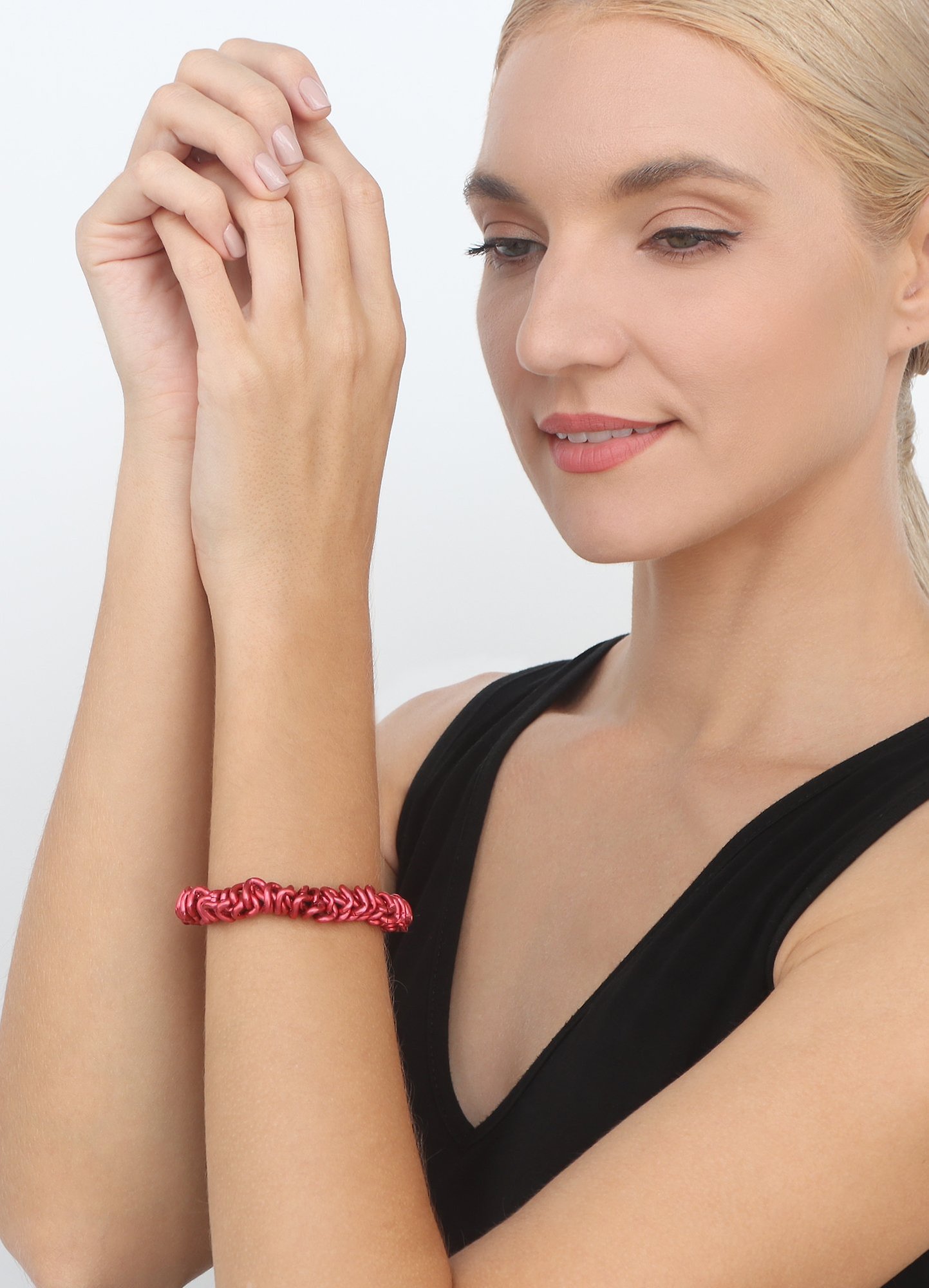 Bild für Armband elastisch Unchained Rot  