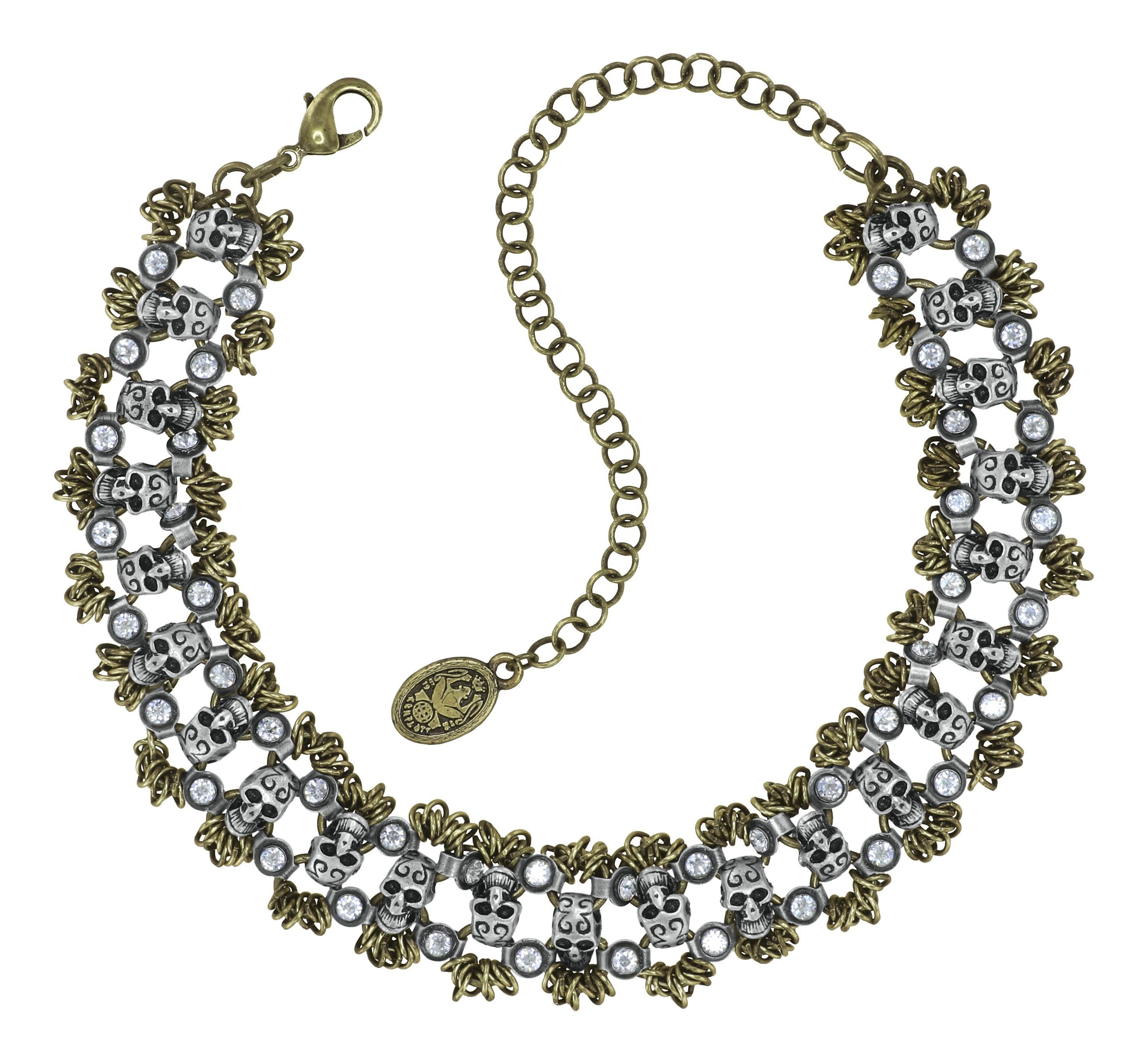 Bild für Choker Collier Spell on You Silber / Messing  