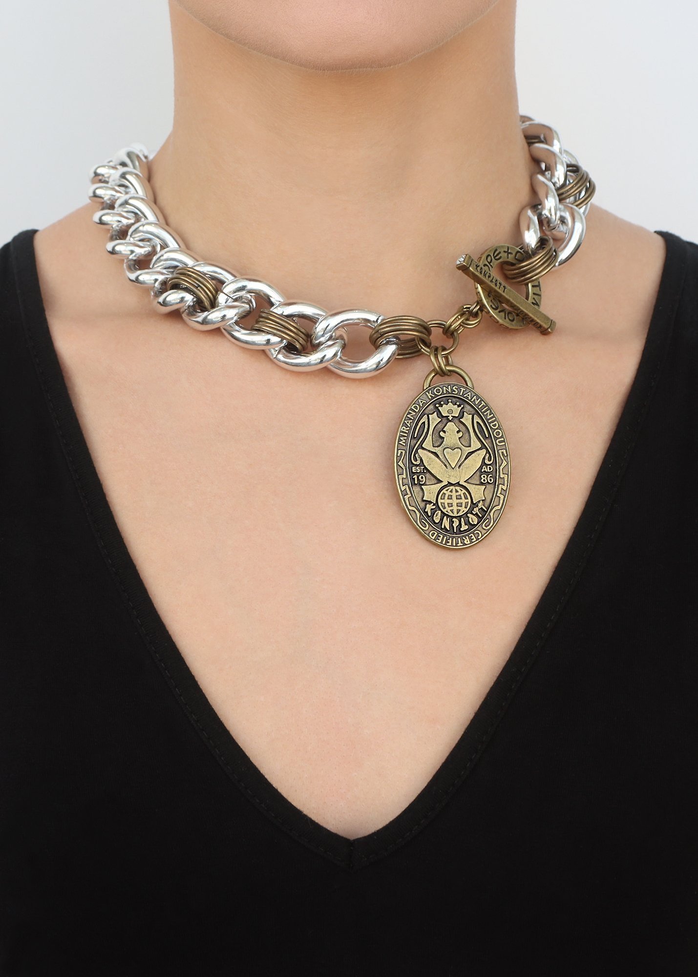 image pour Collier Unchained Argent  