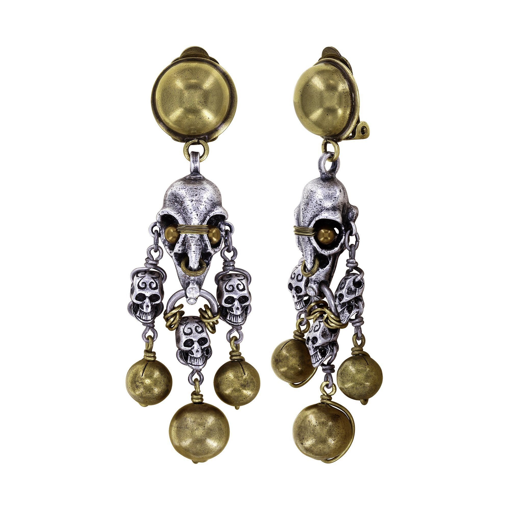 image pour Boucle d'oreille Clip pendante Spell on You Argent / Laiton  