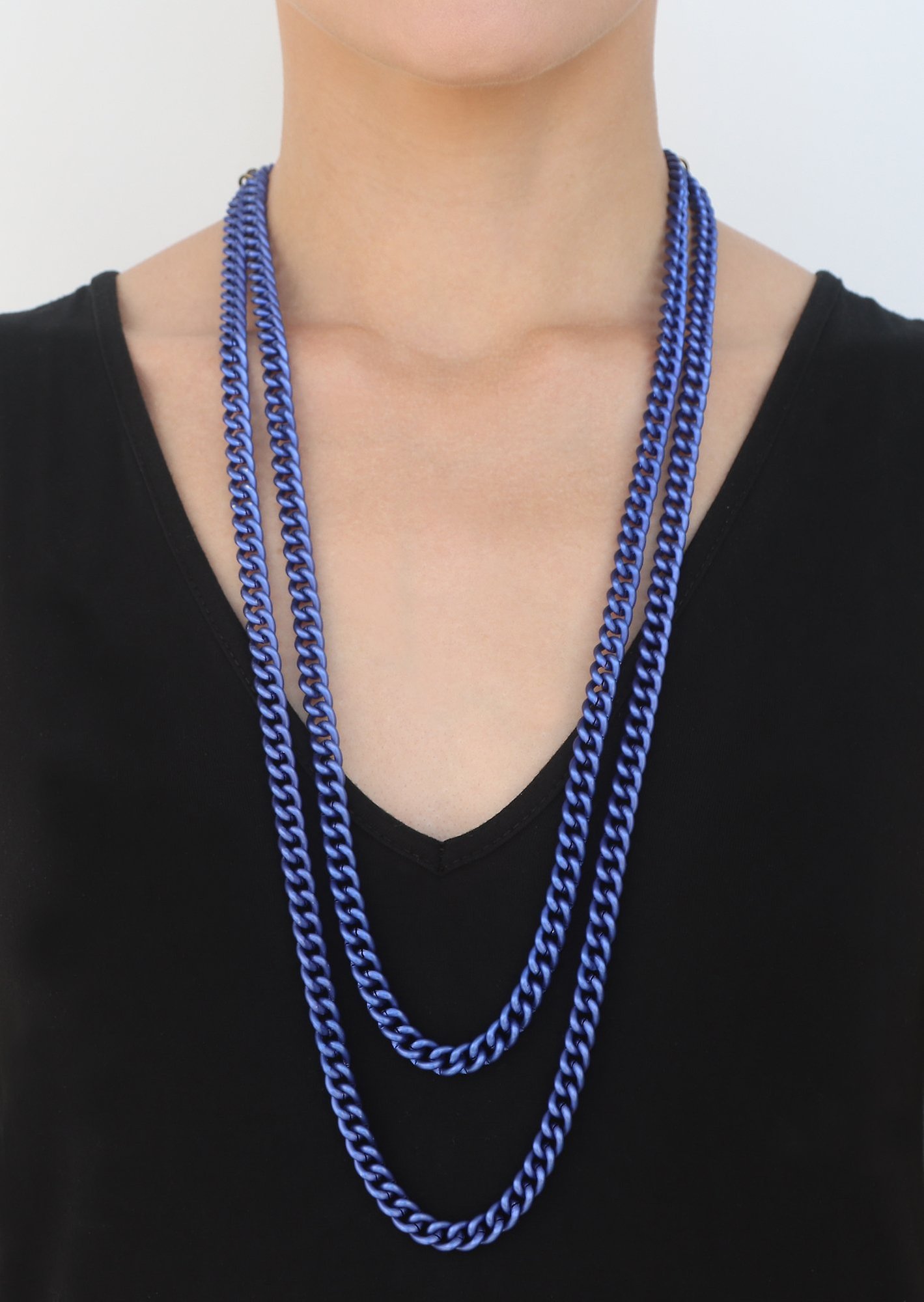 image for Necklace (Long) Unchained Blue / Lila  