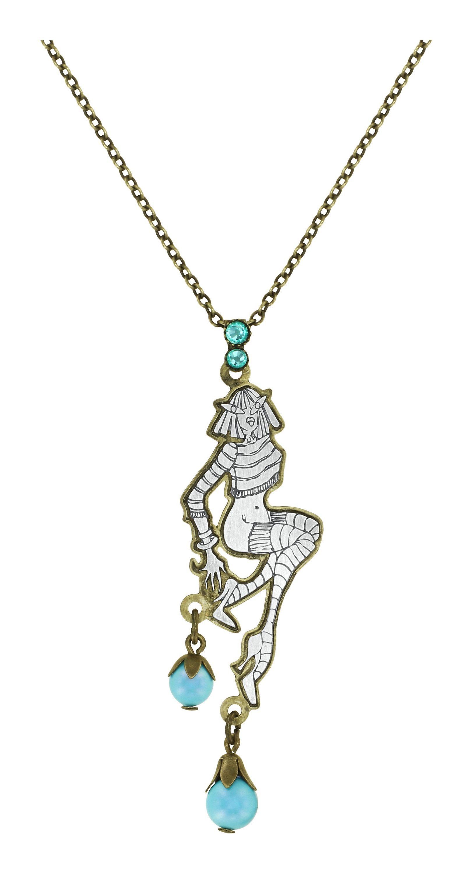 image for Necklace Pendant My Bonnie Is Over The Ocean Blue  