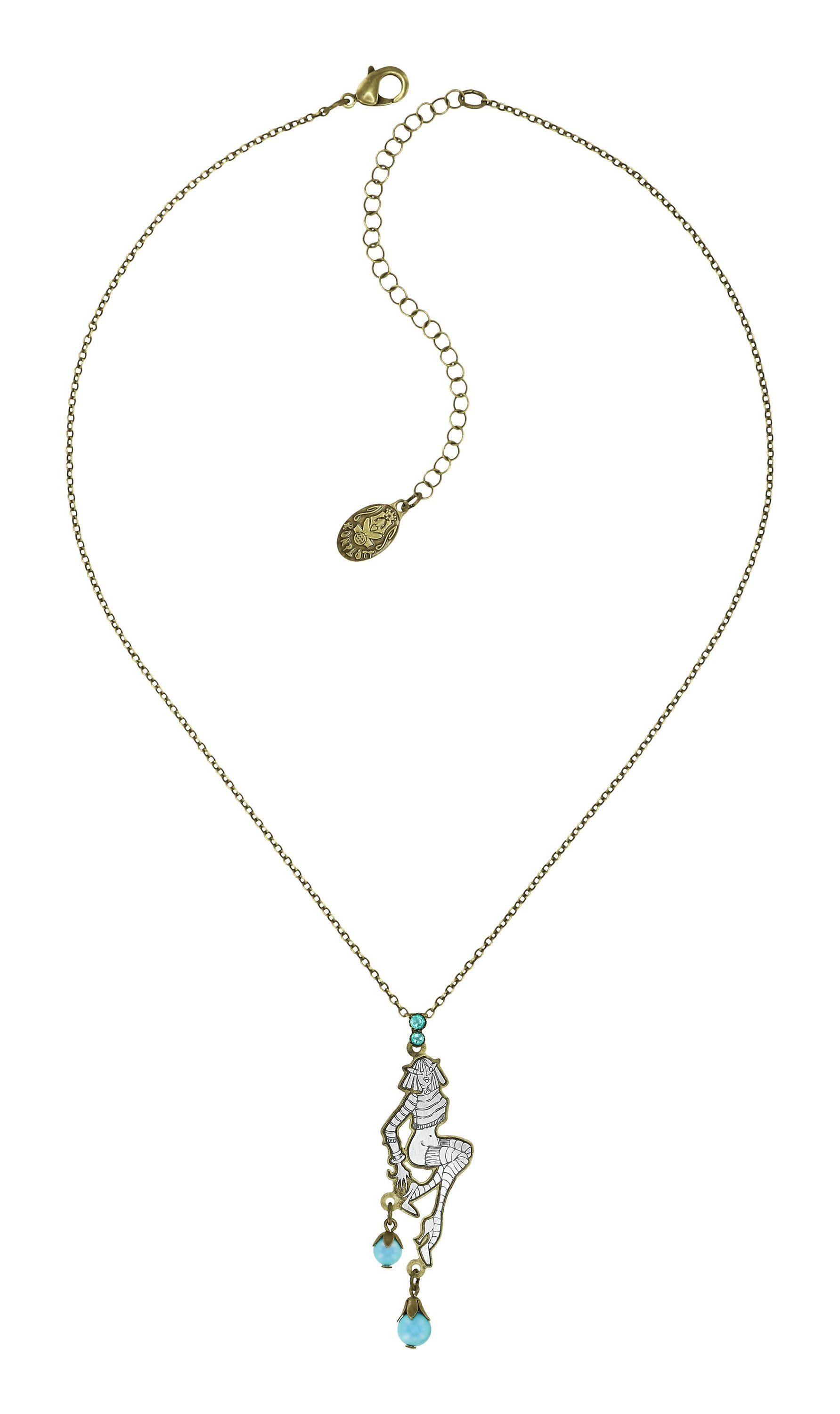 image pour Collier pendant My Bonnie Is Over The Ocean Bleu  