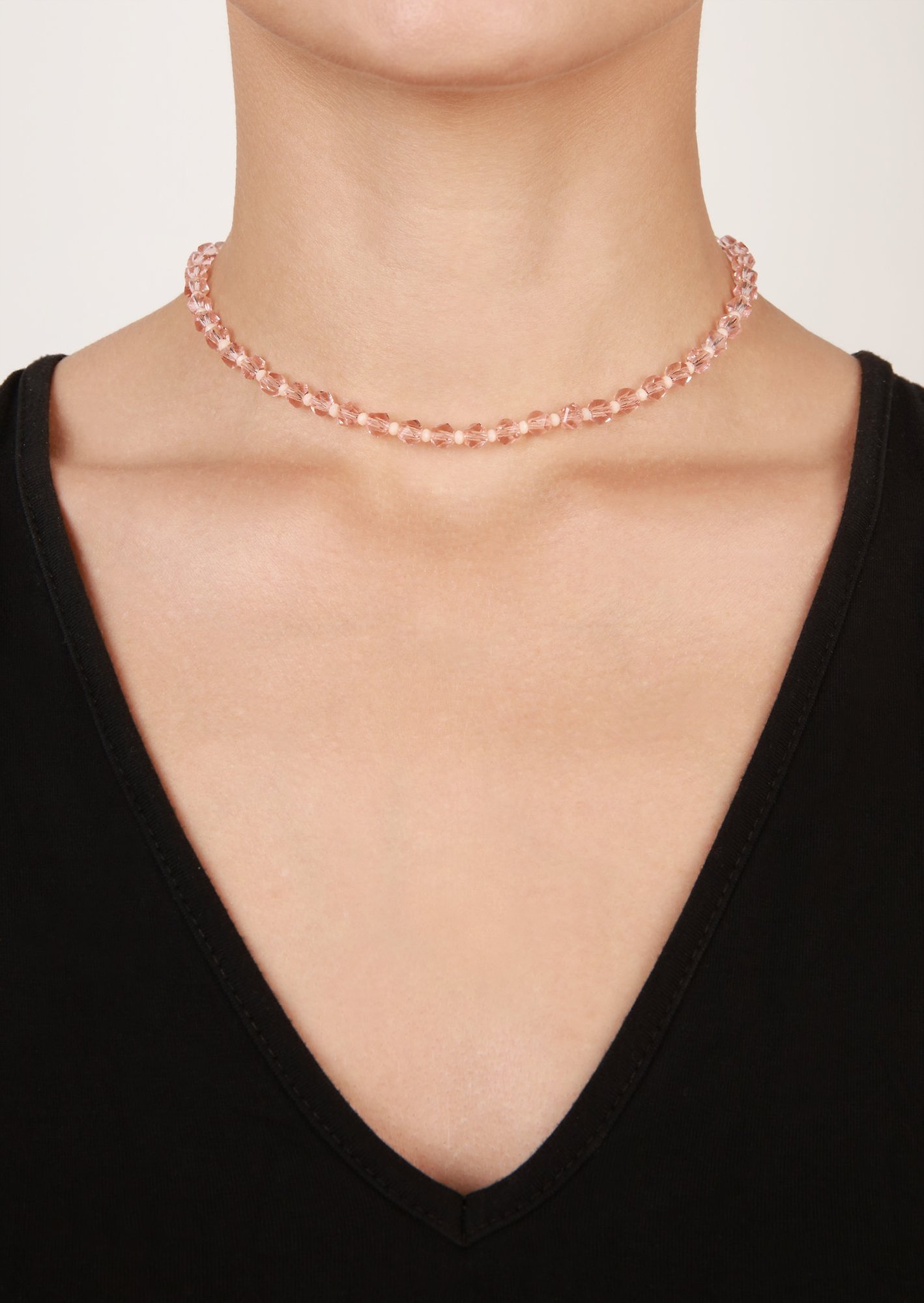 Bild für Halskette Bead Snake Jelly Pink  