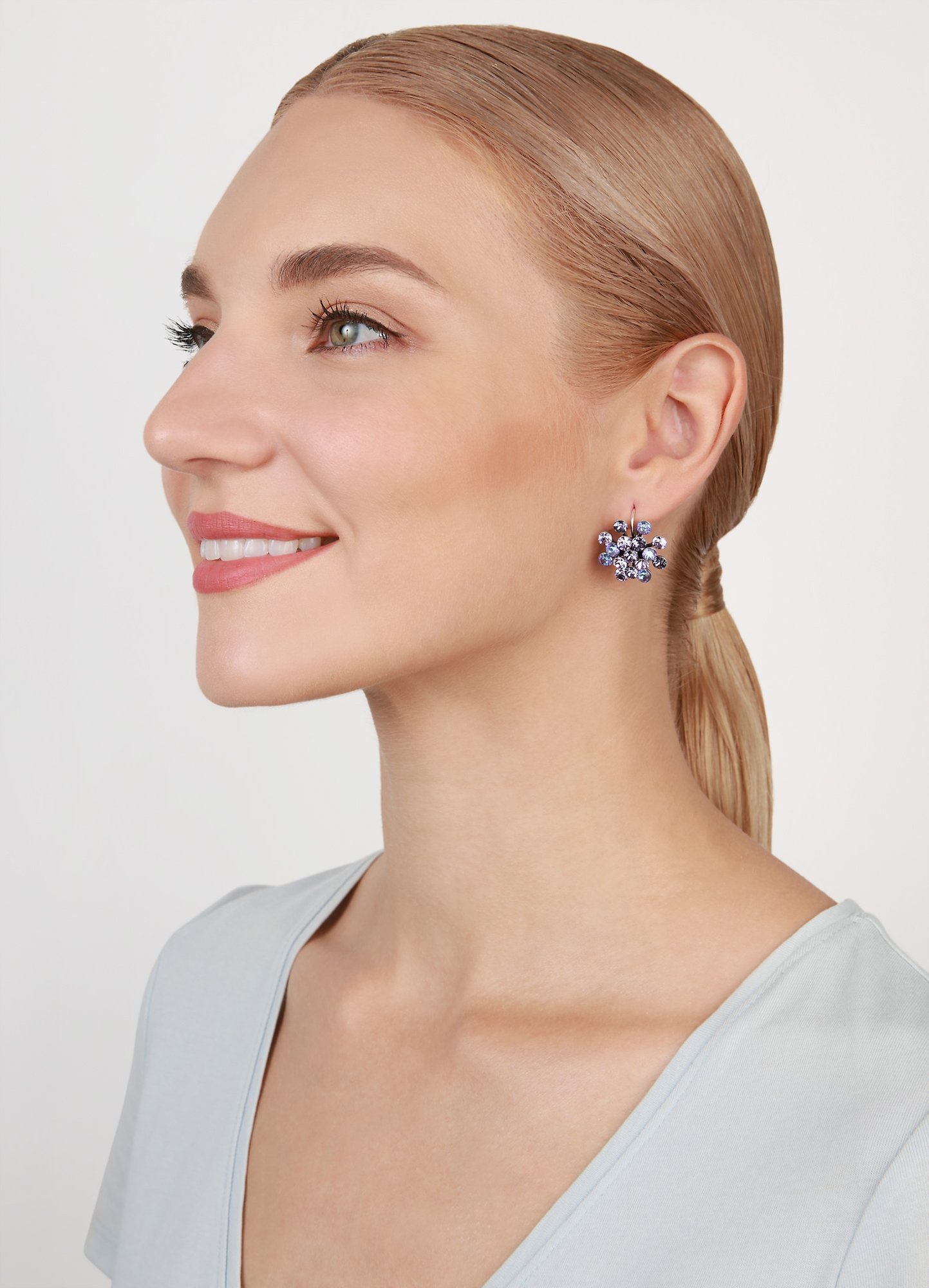 image for Earring Eurowire Magic Fireball Lila  Classic Size (21mm Ø)