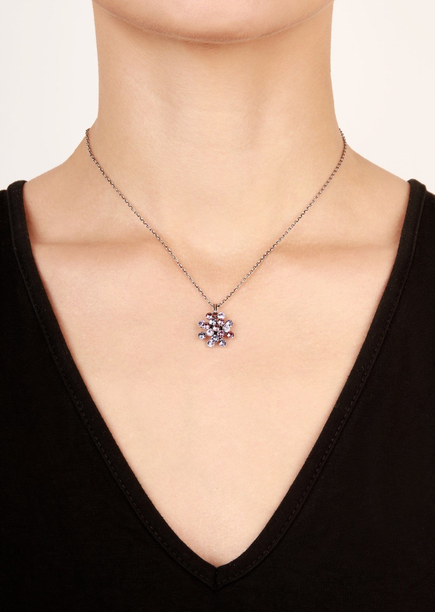 Bild für Halskette mit Anh&auml;nger Magic Fireball Lila  mini