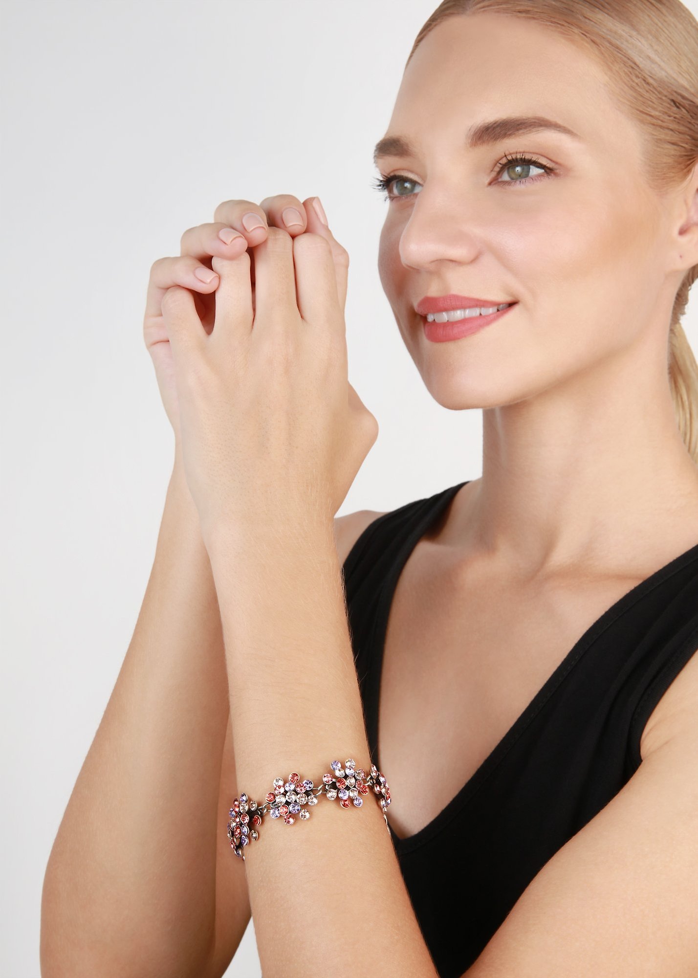 Bild für Armband Magic Fireball Beige / Korallenfarbig / Lila  Classic Size (21mm Ø)