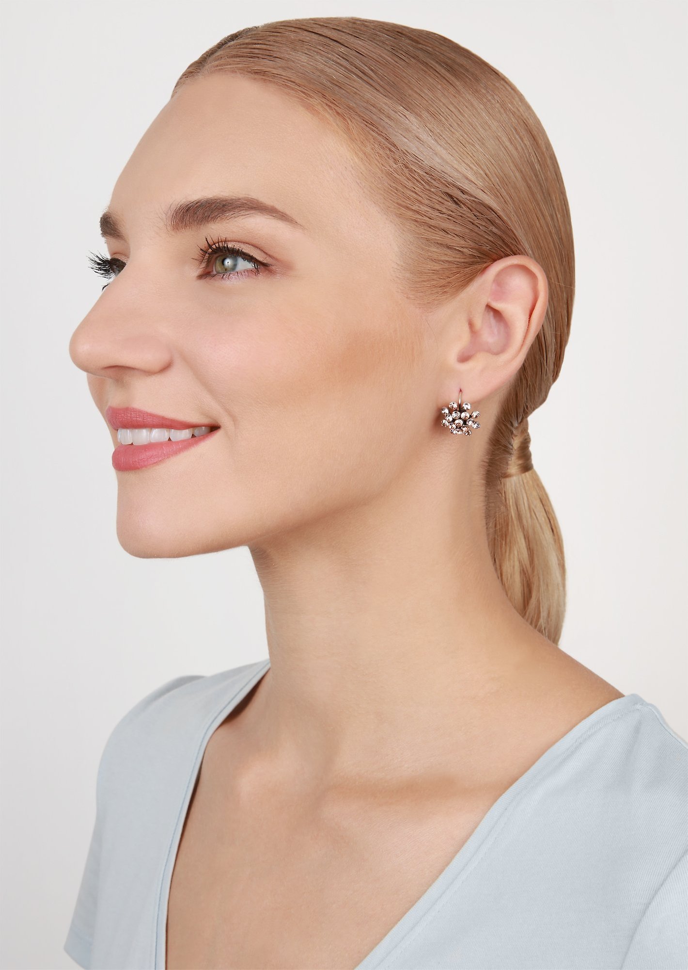 image for Earring Eurowire Magic Fireball Beige  mini