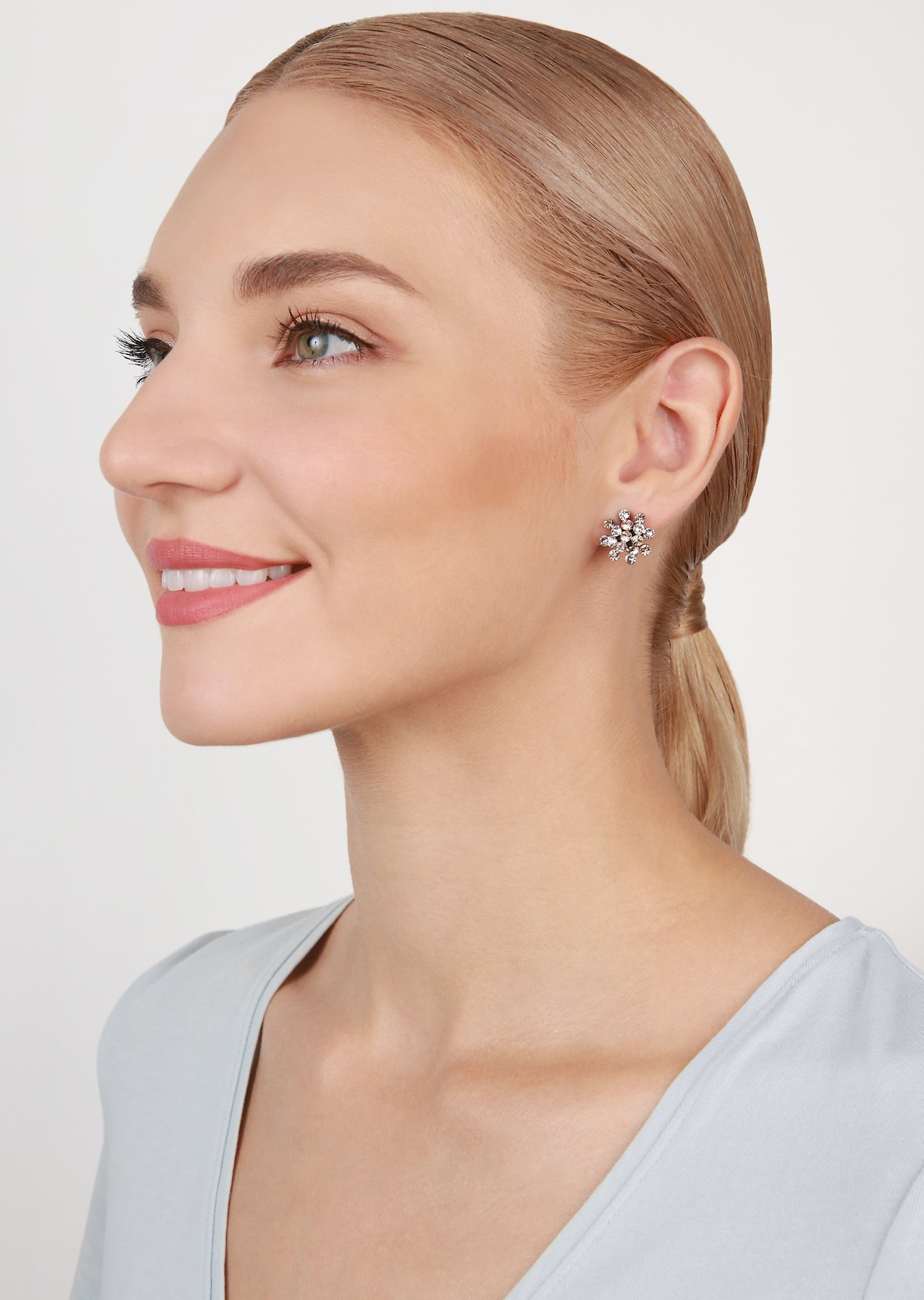 image for Earring Clip Magic Fireball Beige  mini