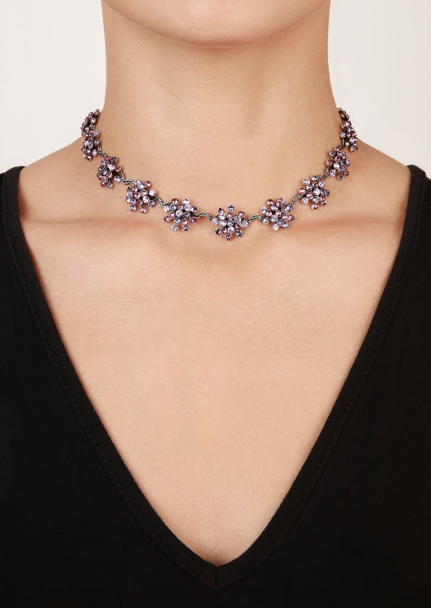 image for Necklace Collier Magic Fireball Lila  mini