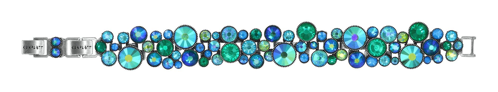 image for Bracelet Water Cascade Glam Blue / Green  