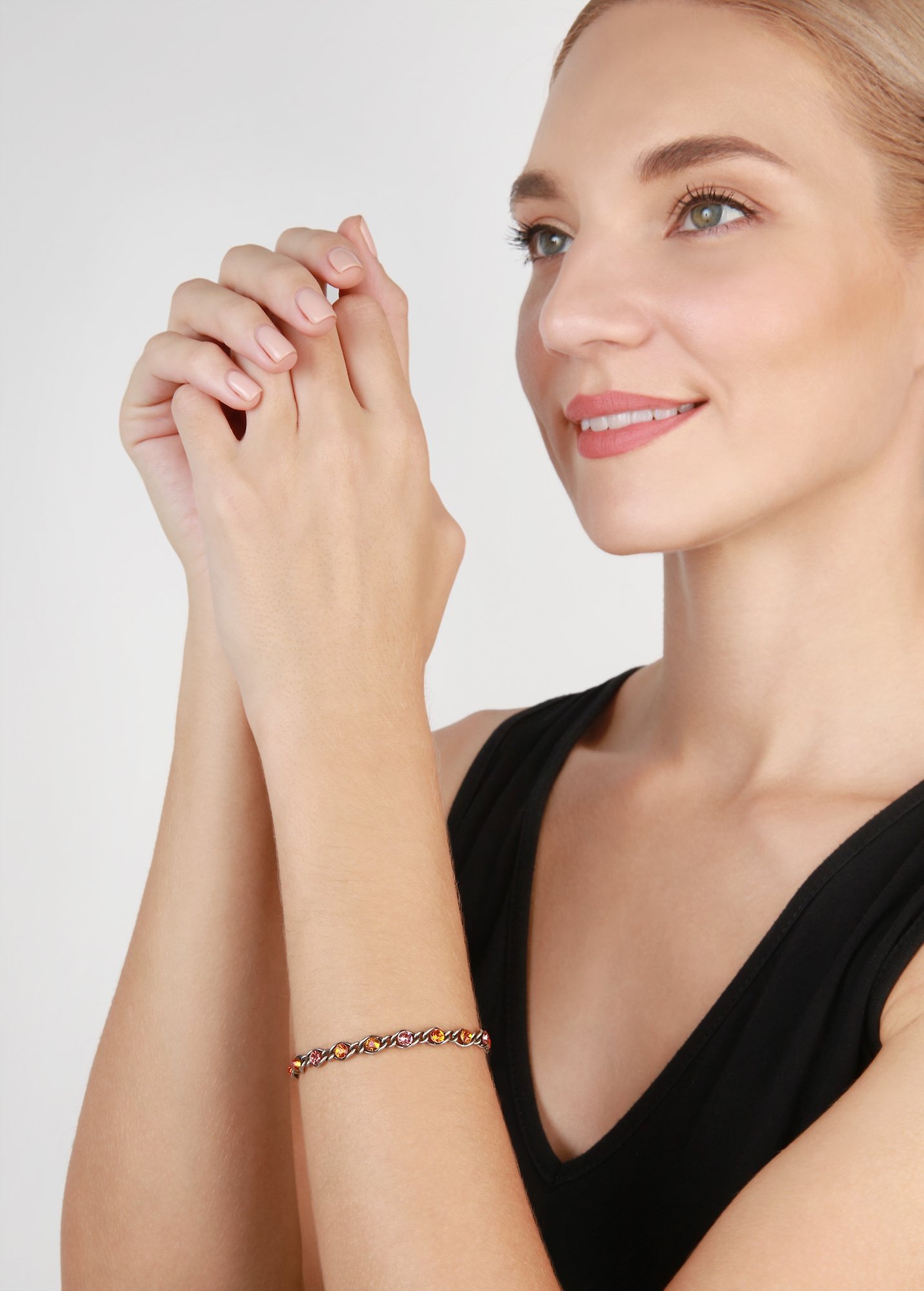 image pour Bracelet Magic Fireball Orange / Rose  Classic Size (21mm Ø)