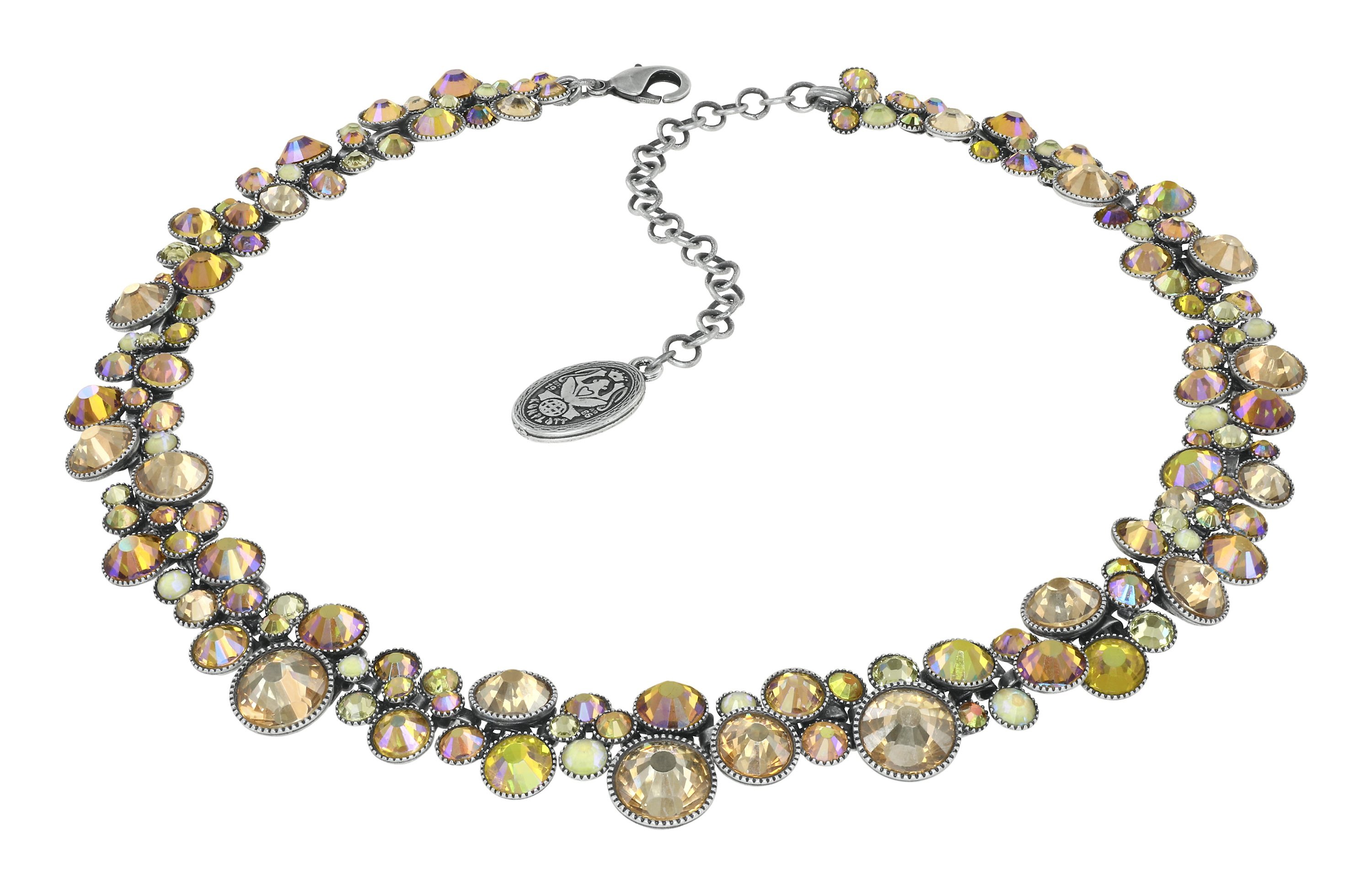 image pour Collier Water Cascade Glam Jaune  