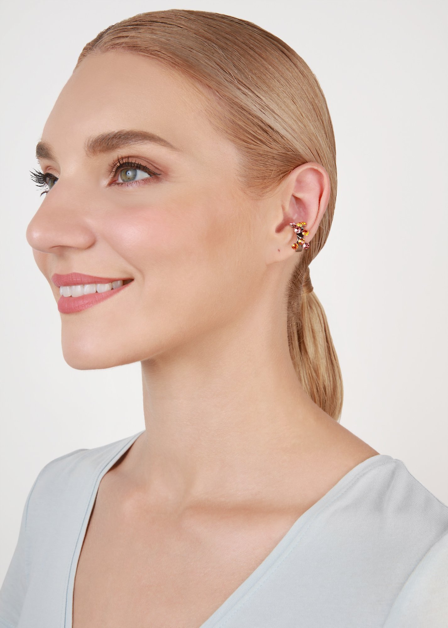 image pour Manchette d'oreille Magic Fireball Orange / Rose  Classic Size (21mm Ø)