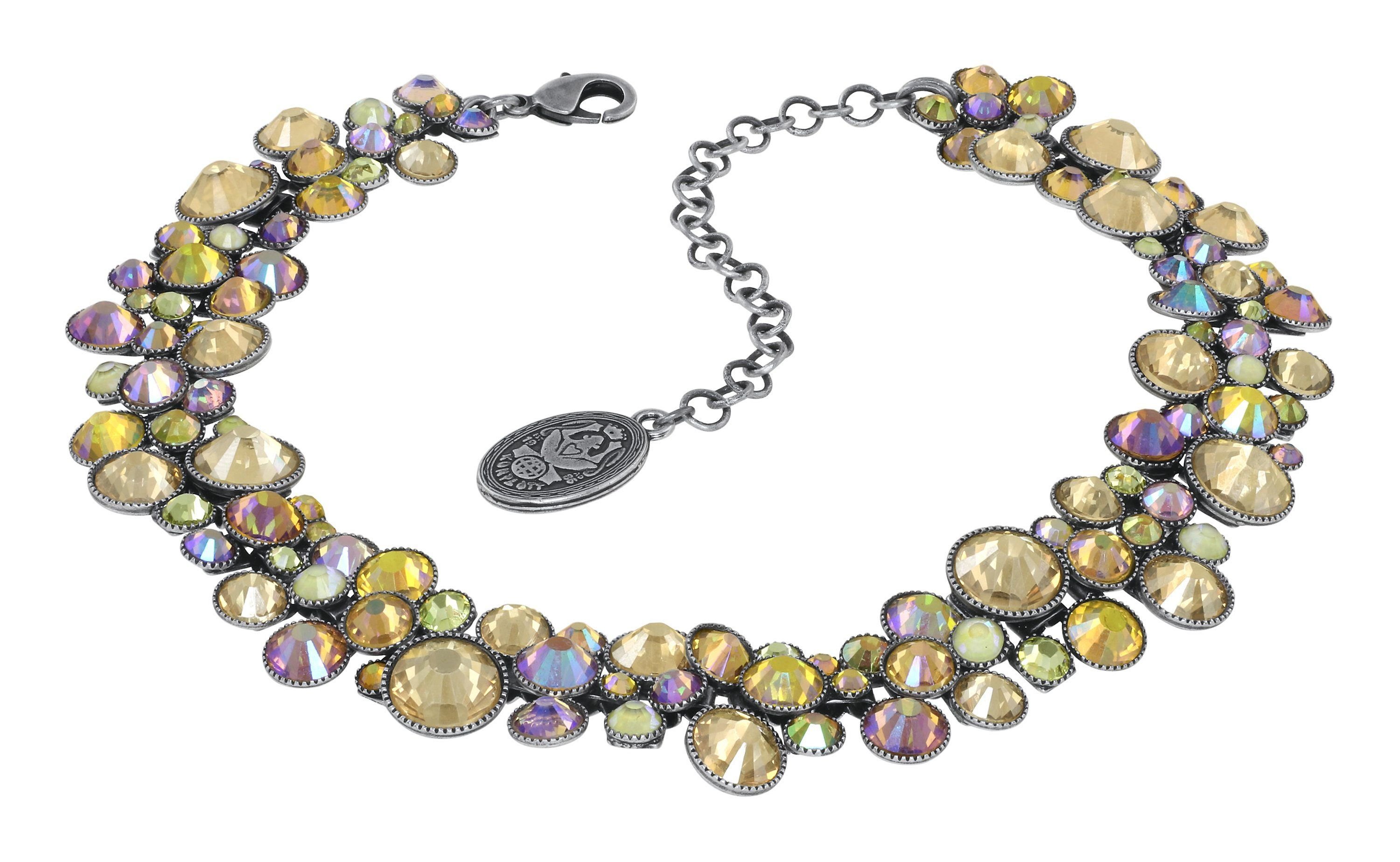 image for Necklace Choker Water Cascade Glam Yellow  