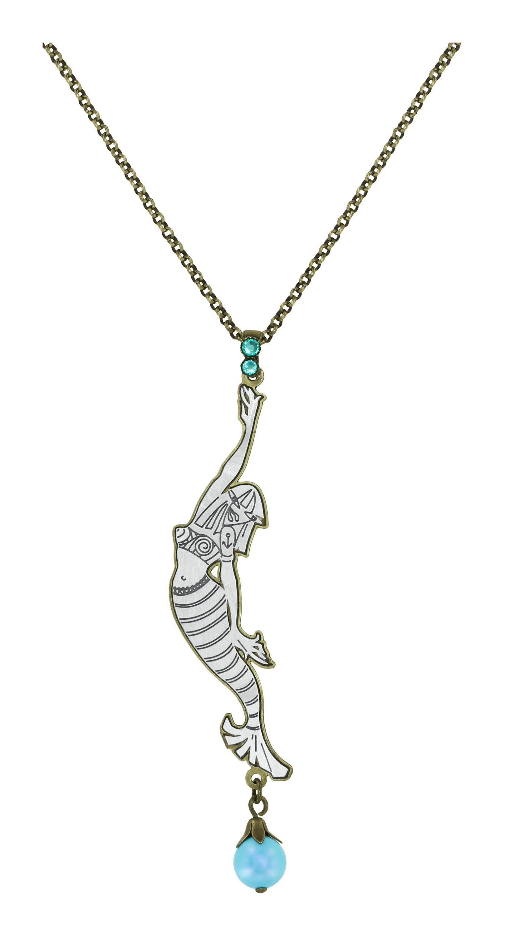 image for Necklace Pendant (Long) My Bonnie Is Over The Ocean Blue  