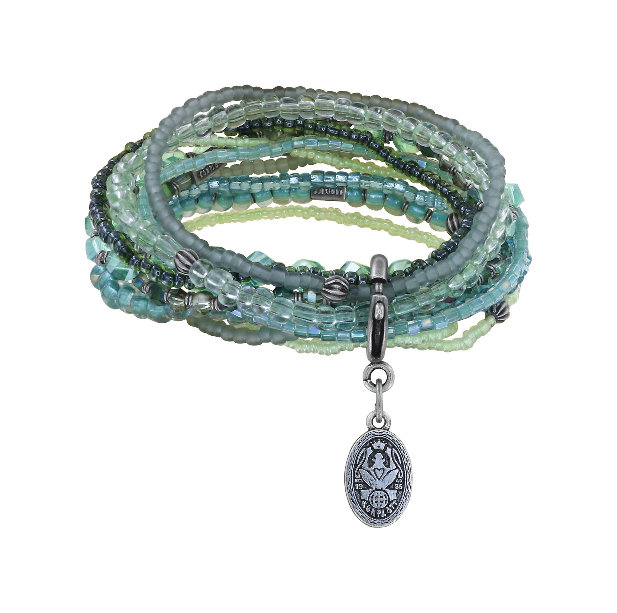 image for Bracelet Elastic Petit Glamour d´Afrique Green  