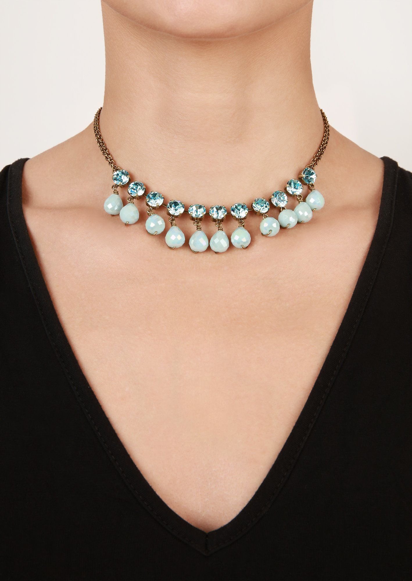 image for Necklace Merry Go Round Light Blue  