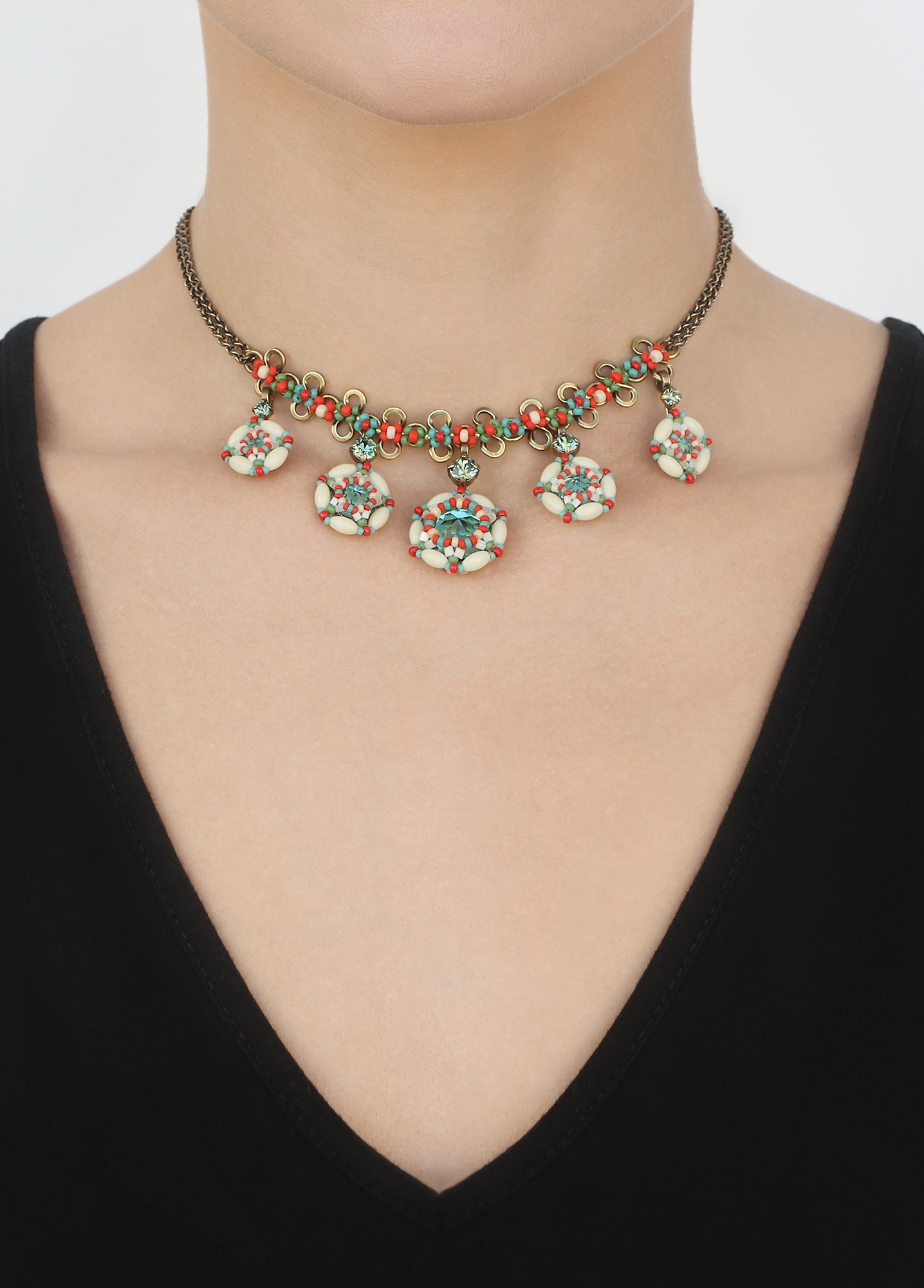 image pour Collier African Kiss Multi  size M,S