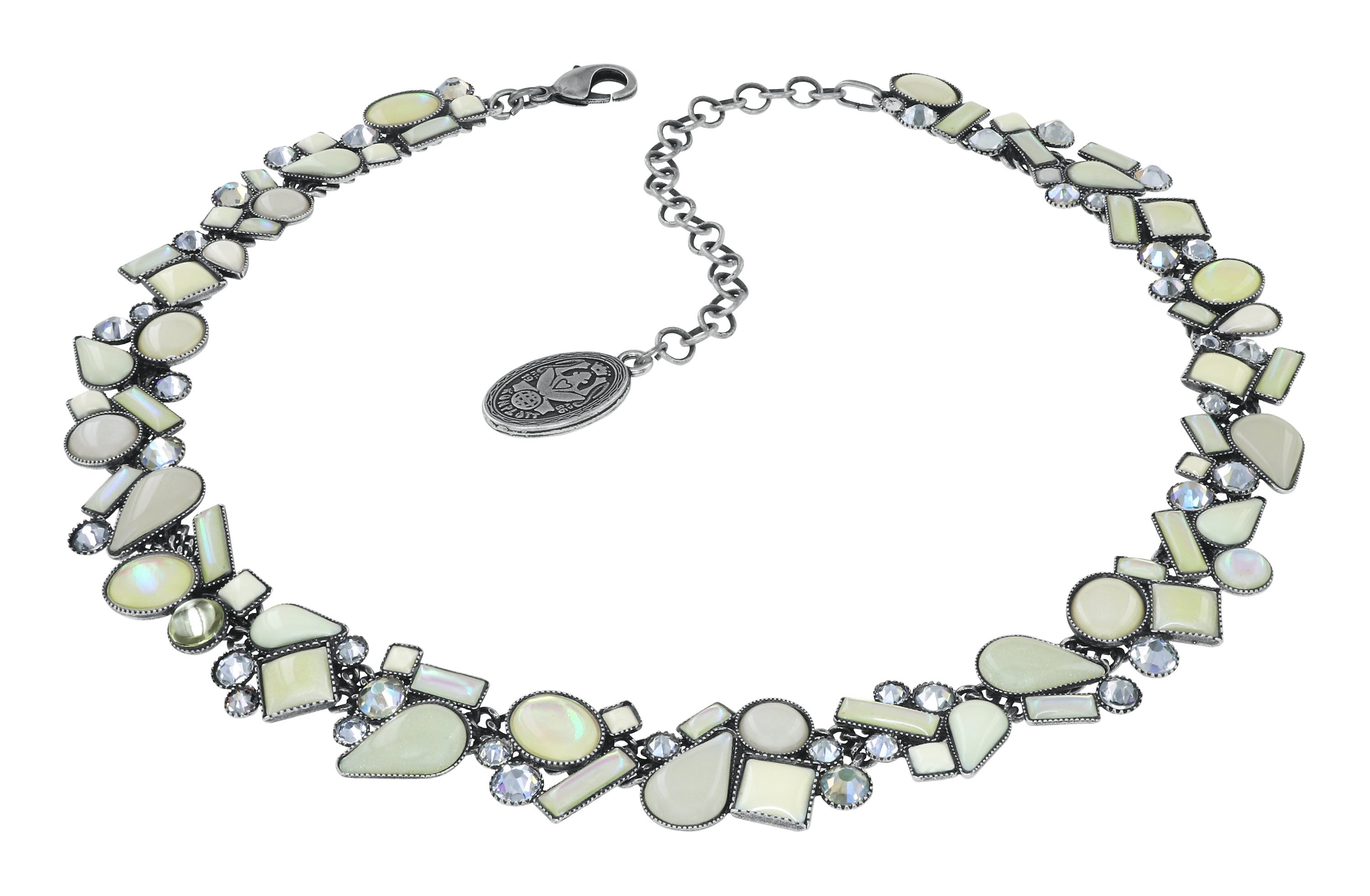 image pour Collier Afternoon Bling Blanc  
