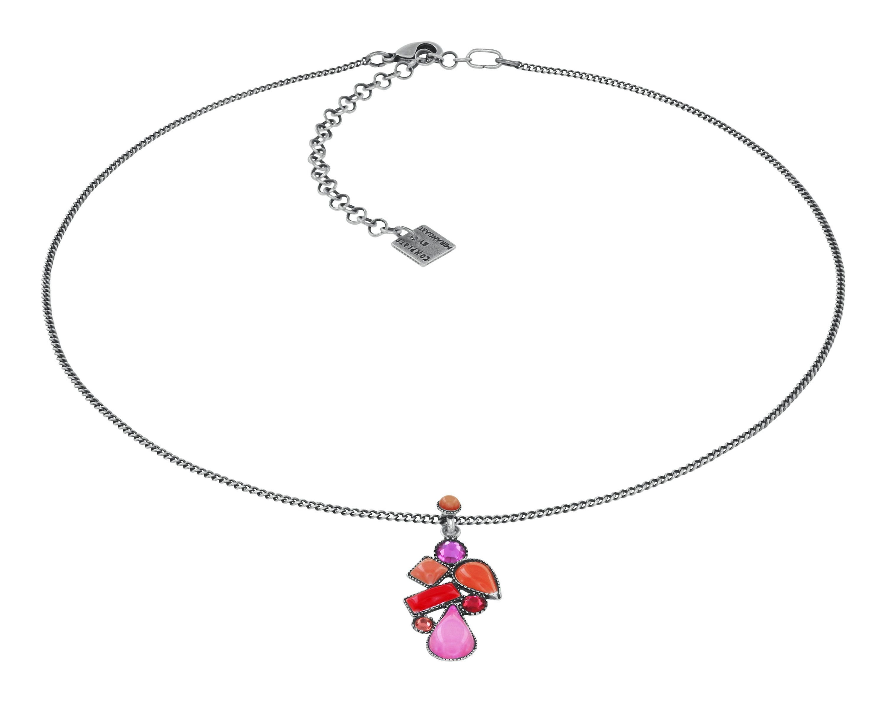 image for Necklace Pendant Afternoon Bling Red  