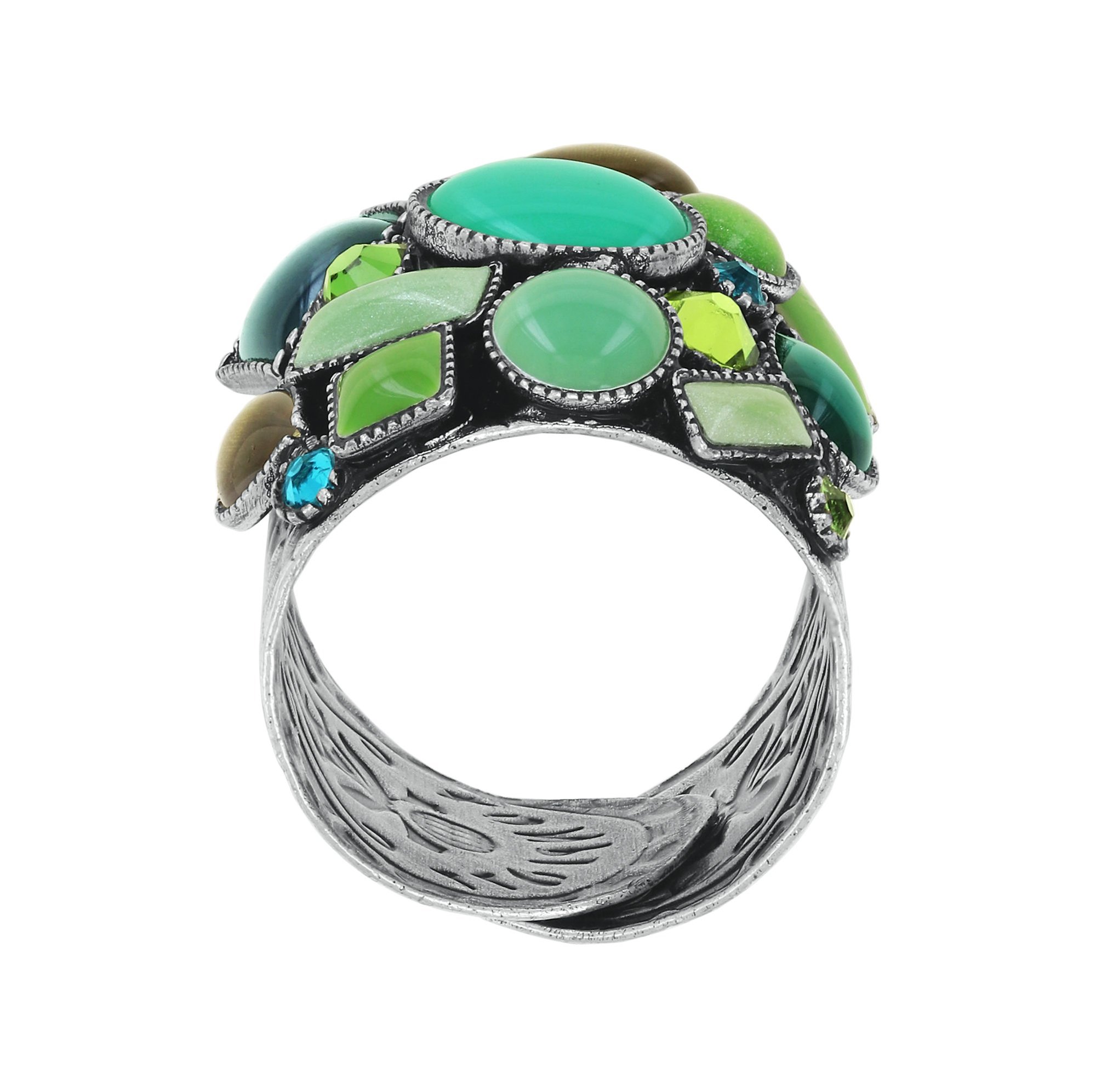 Bild für Ring Afternoon Bling Grün  