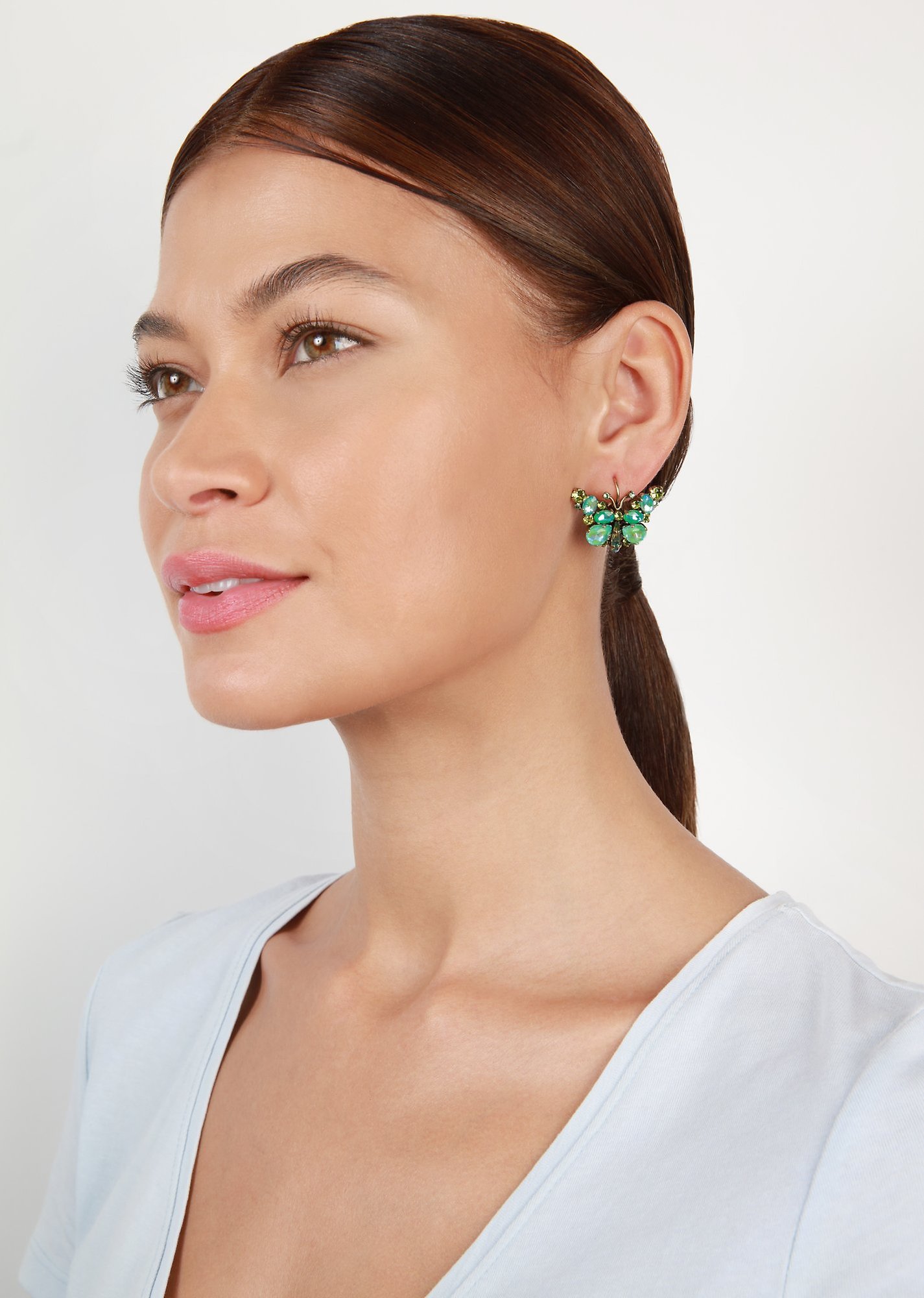 image pour Boucles d'oreilles Eurowire Butterfly Dance Vert  size M