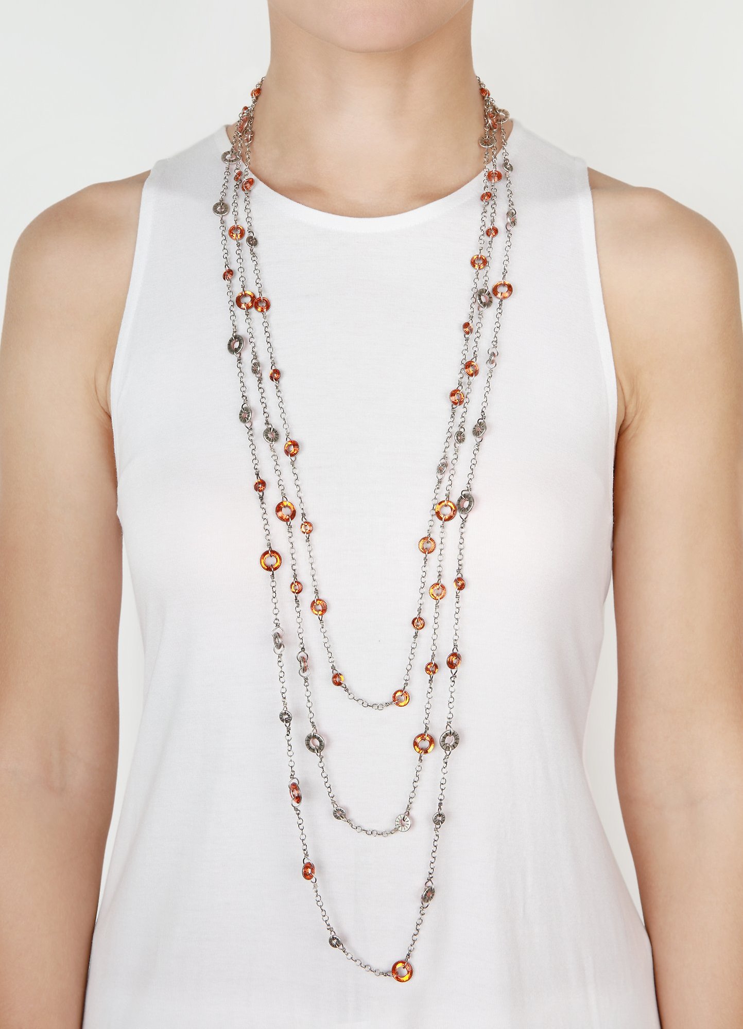 Bild für Halskette (lang) Sporty Glimpse Orange  