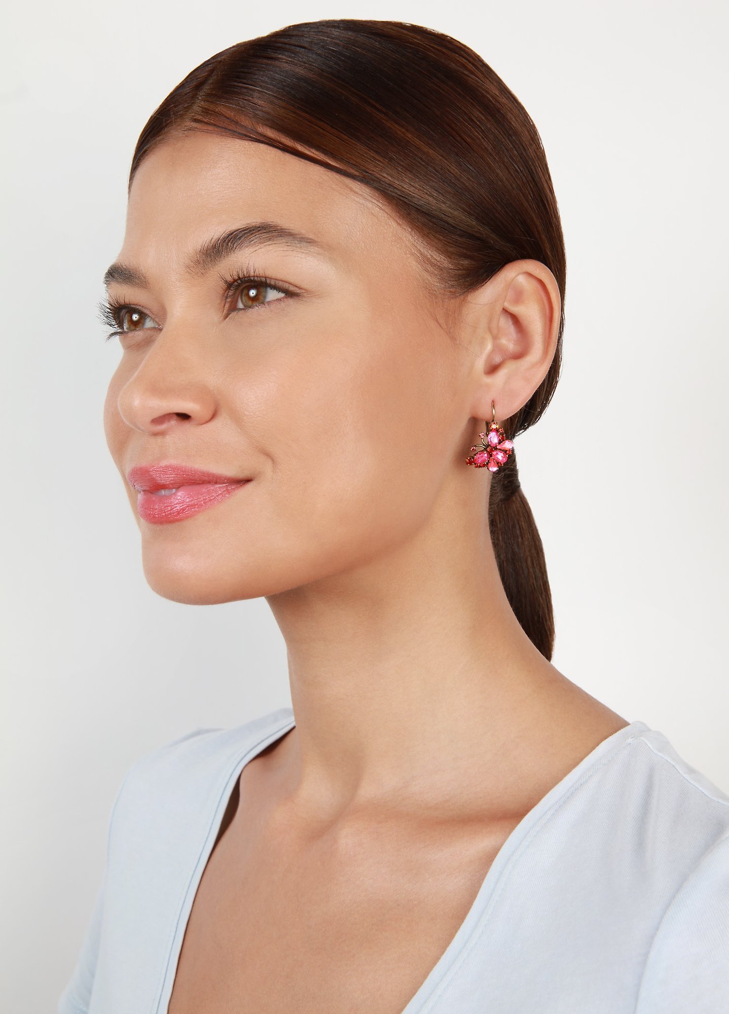 image pour Boucles d'oreilles Eurowire Butterfly Dance Rouge  size S