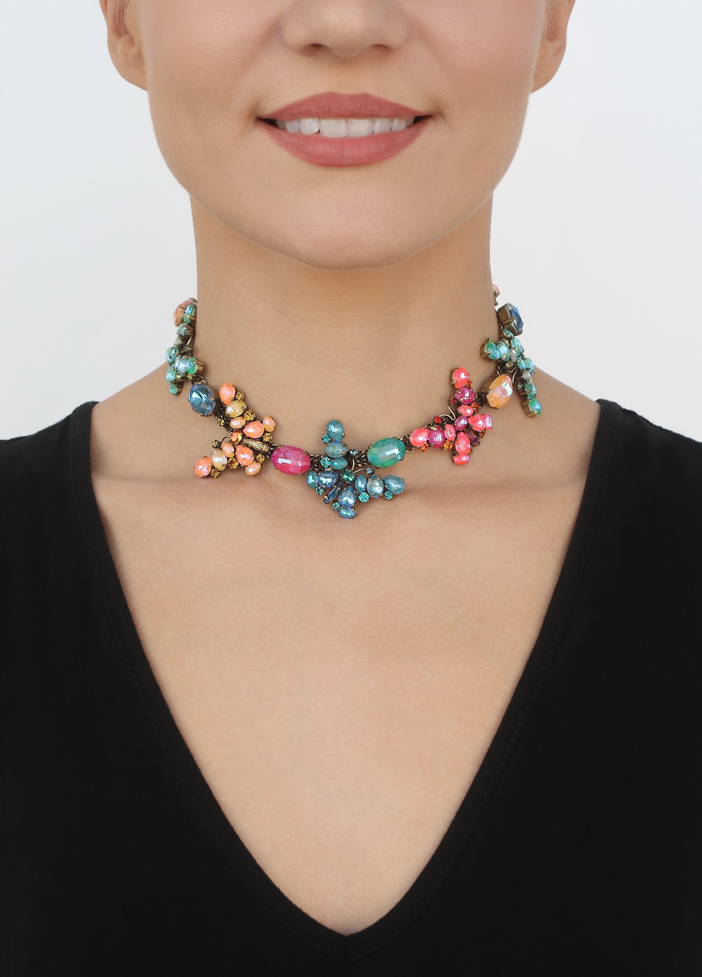 Bild für Halskette Collier Butterfly Dance Stark Multi  size L,M