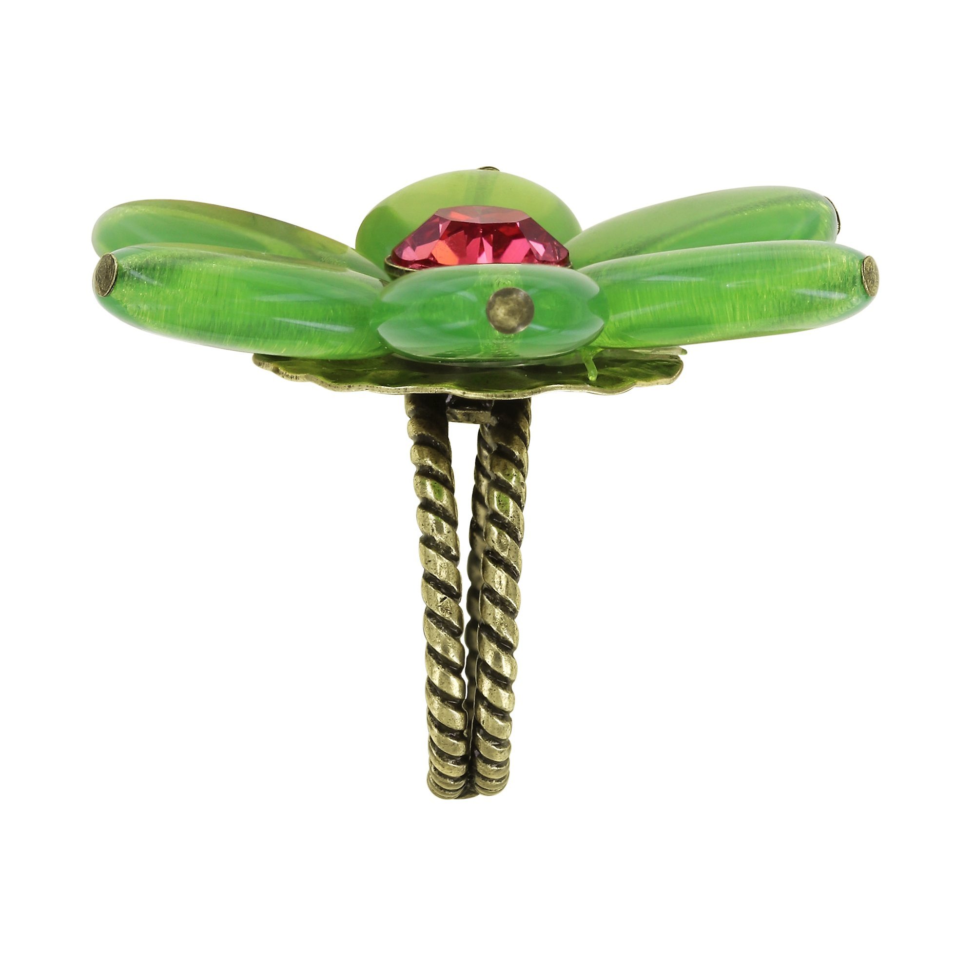 image for Ring Daisy Dance Green / Pink  