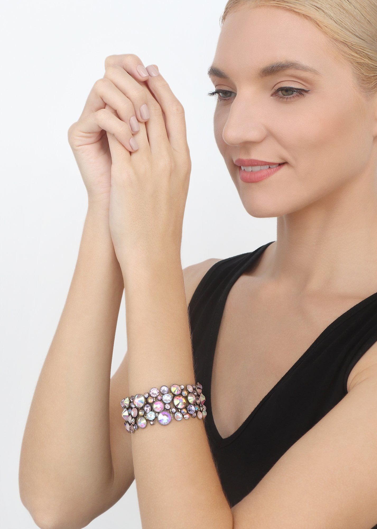 image for Bracelet Water Cascade Glam Lila  