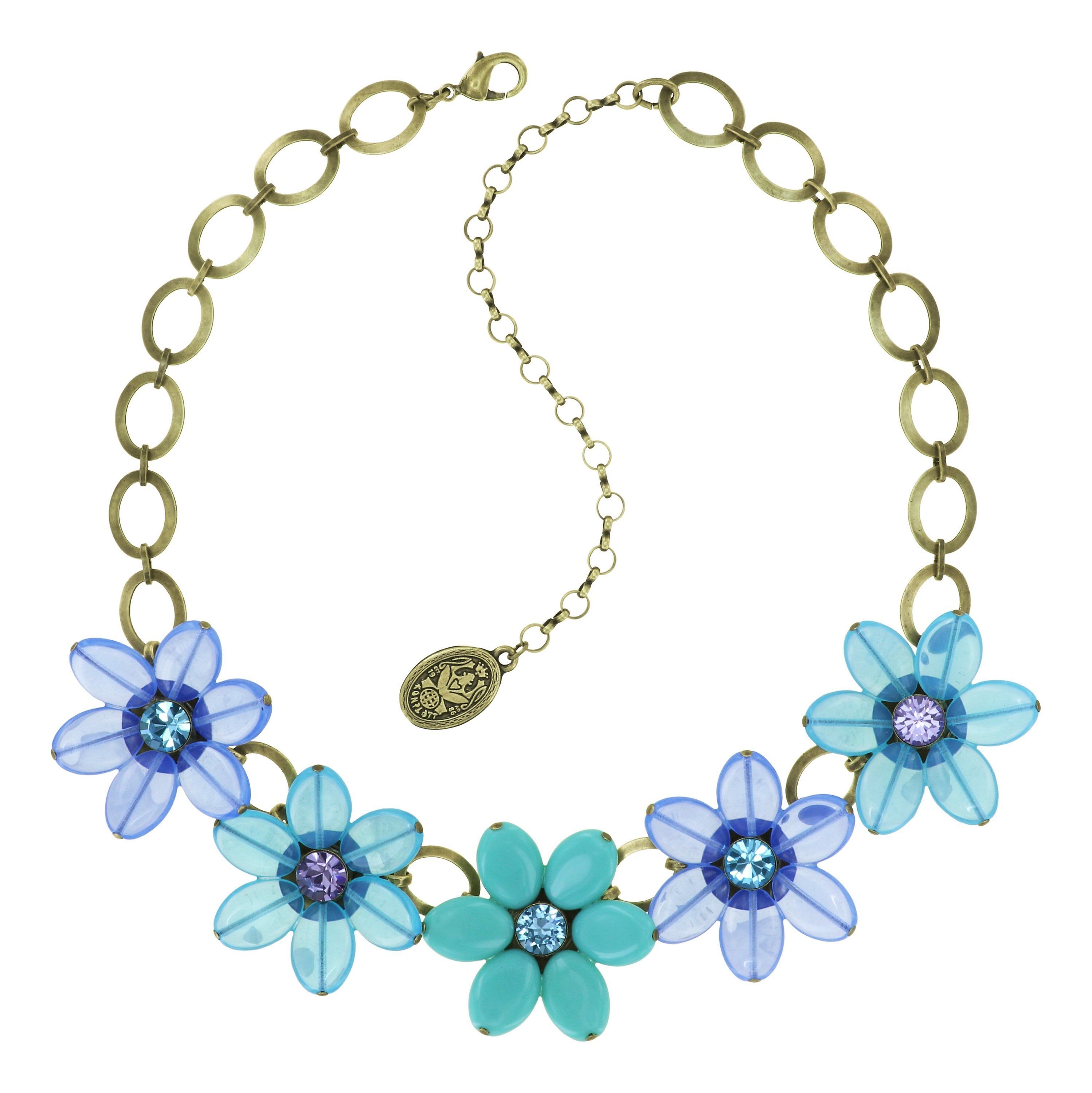 image for Necklace Daisy Dance Blue  