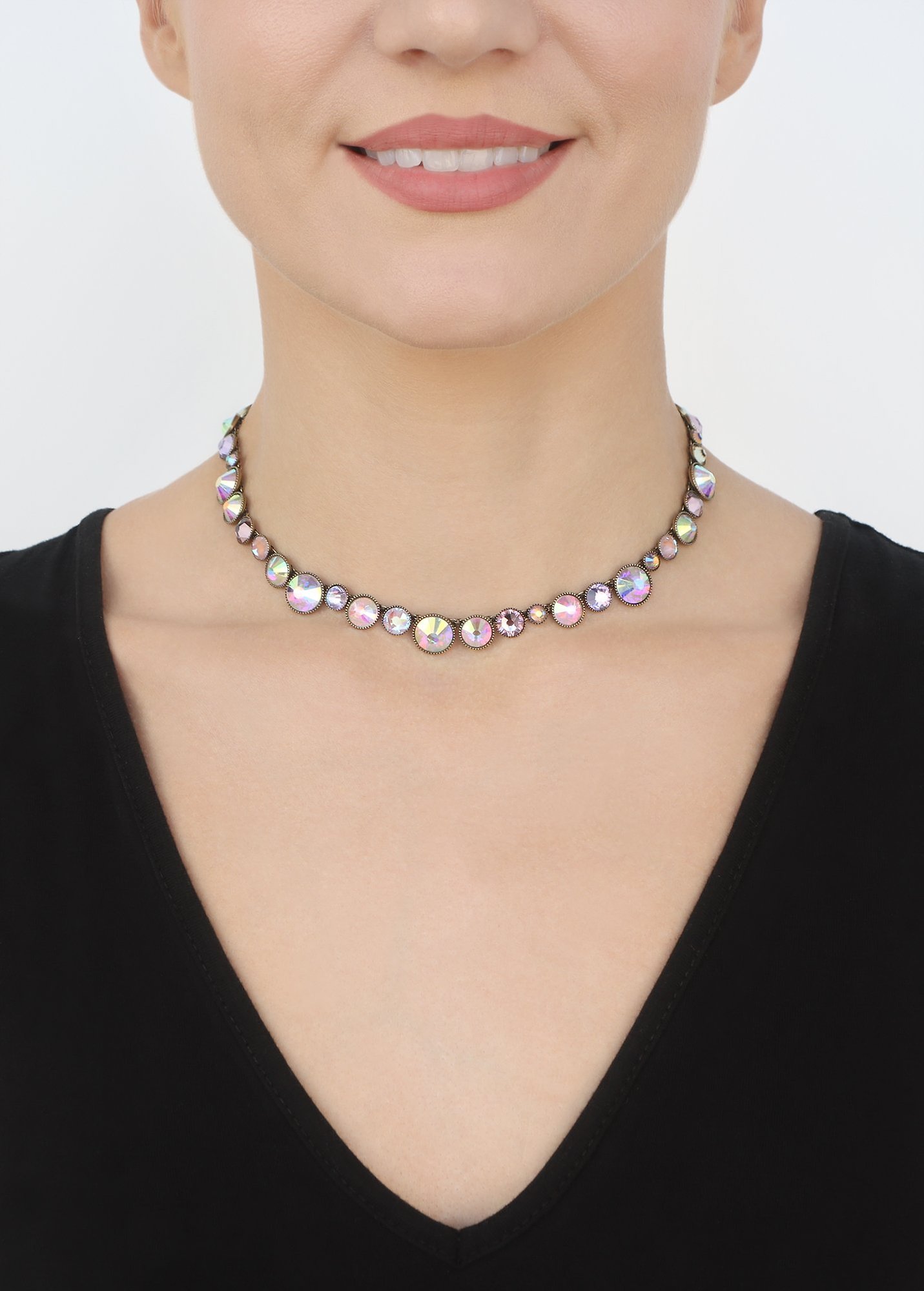 Bild für Halskette Water Cascade Glam Lila  