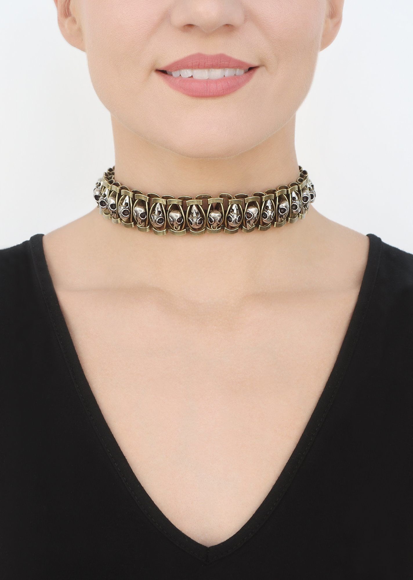 image pour Collier ras-de-cou Spell on You Argent / Laiton  