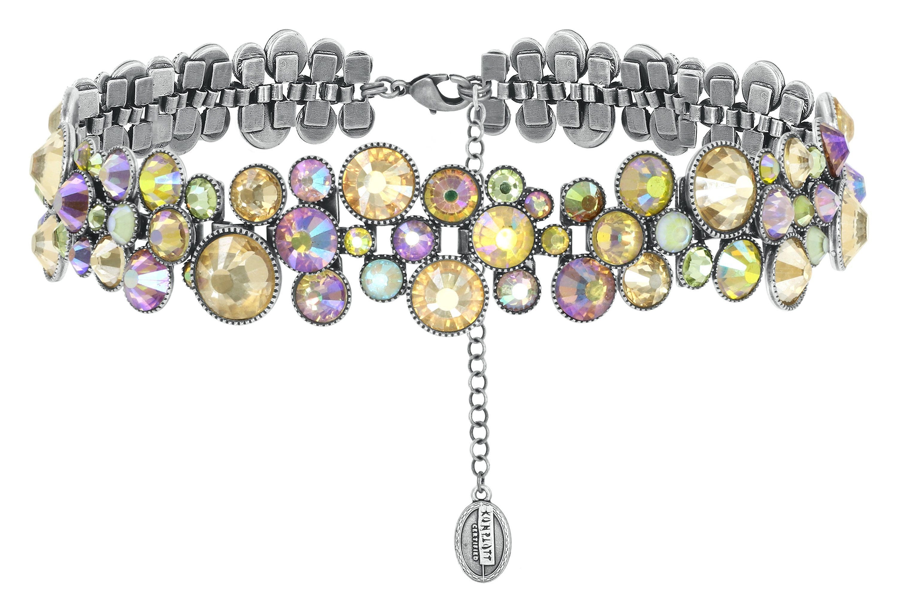 image for Necklace Choker Water Cascade Glam Yellow  