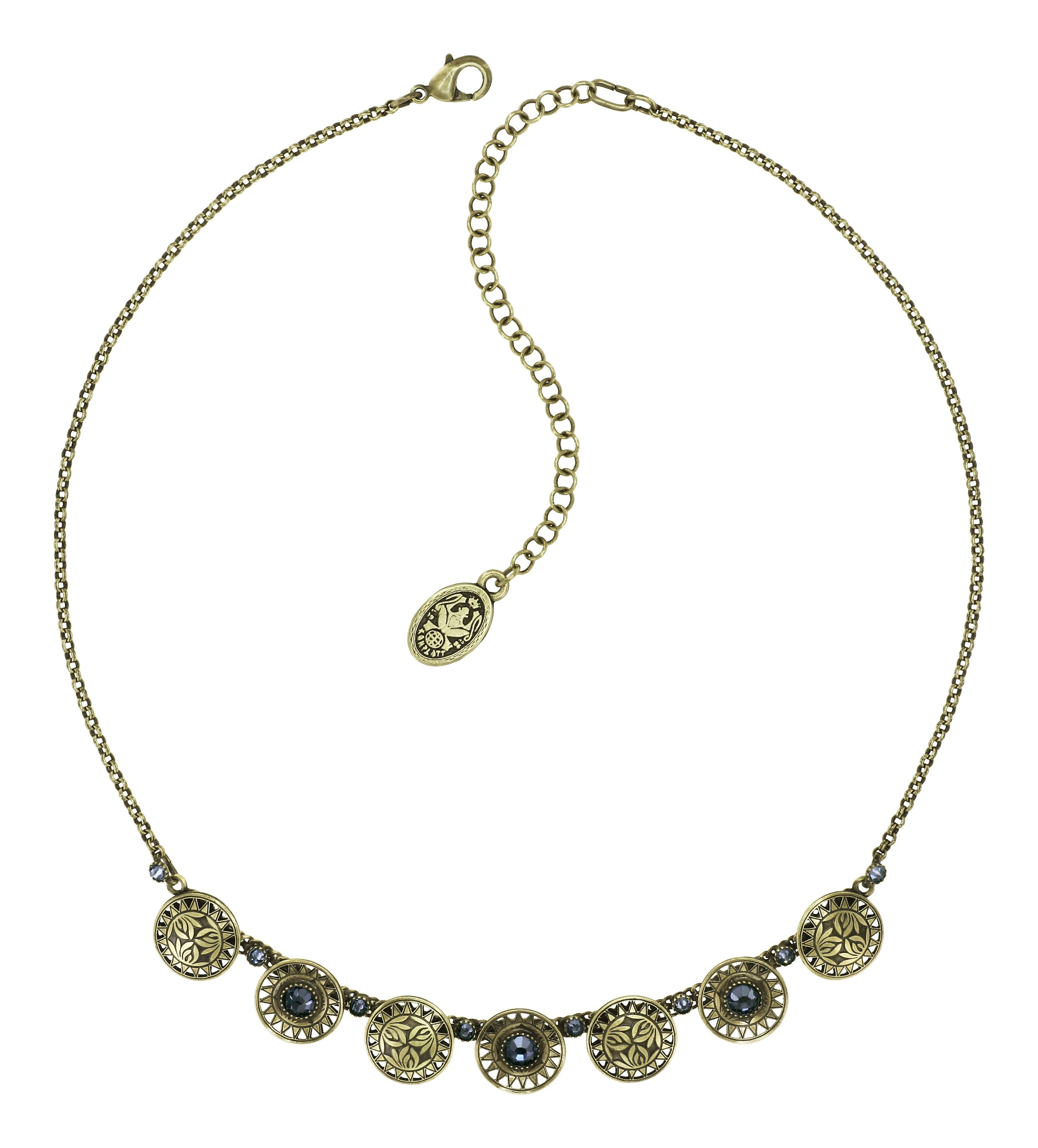 image for Necklace Shades of Light Brass  size S